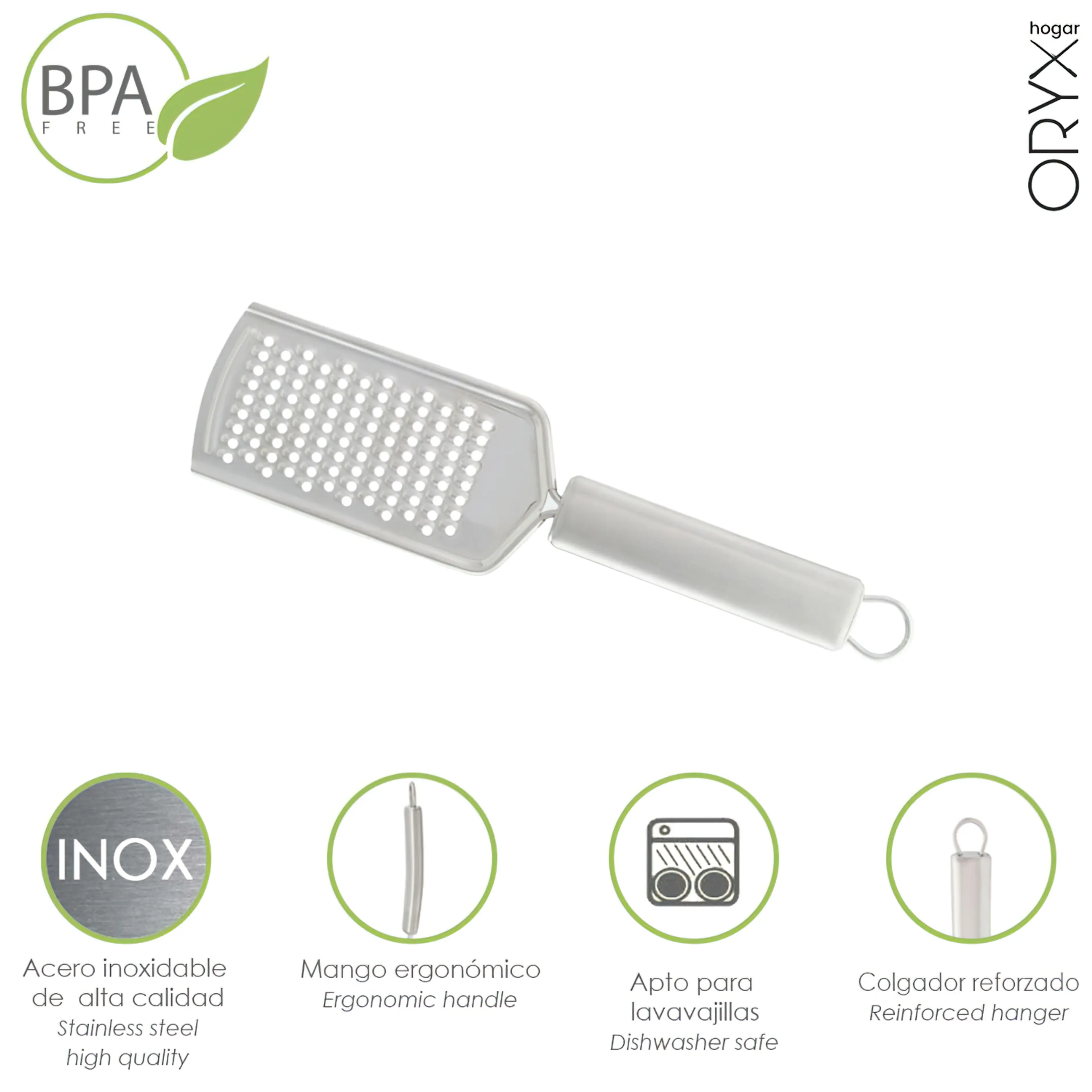 RALLADOR ACERO INOXIDABLE 6 X 23 (A