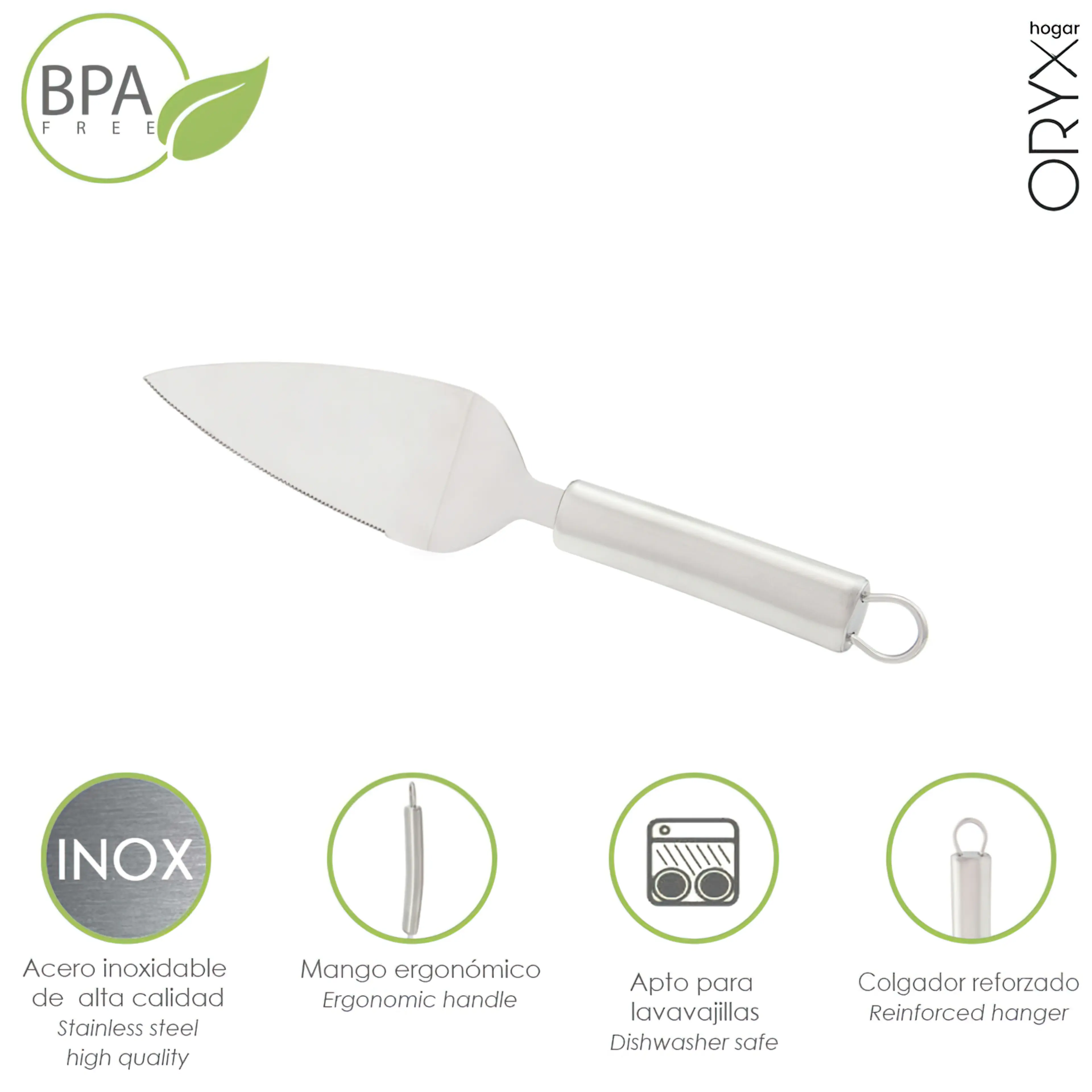 ESPATULA PARA TARTAS ACERO INOXIDAB