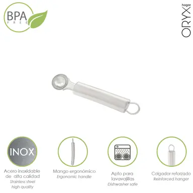 VACIADOR DE FRUTAS Y VERDURAS ACERO