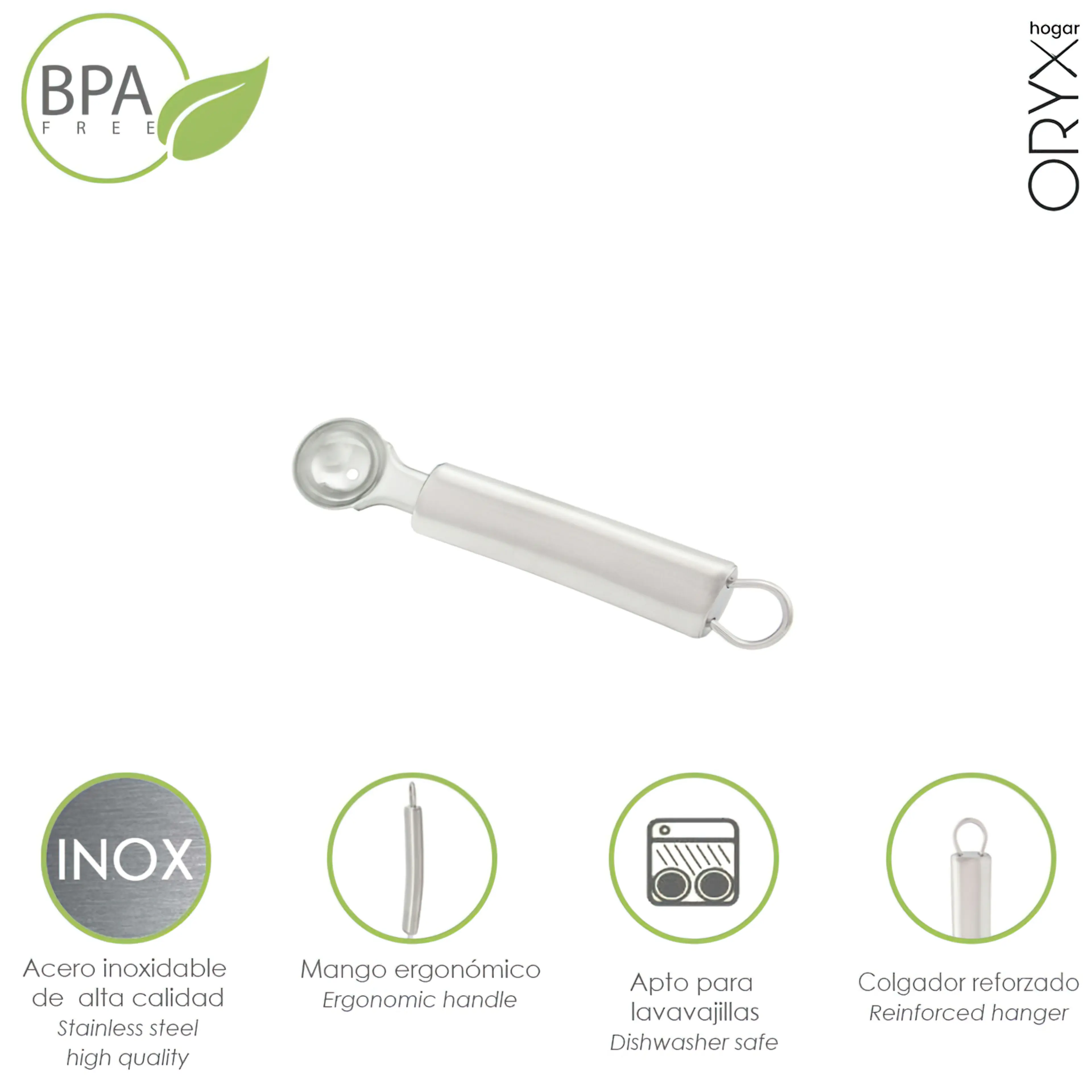 VACIADOR DE FRUTAS Y VERDURAS ACERO