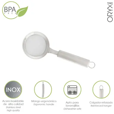 COLADOR ACERO INOXIDABLE Ø 8,3 X 22