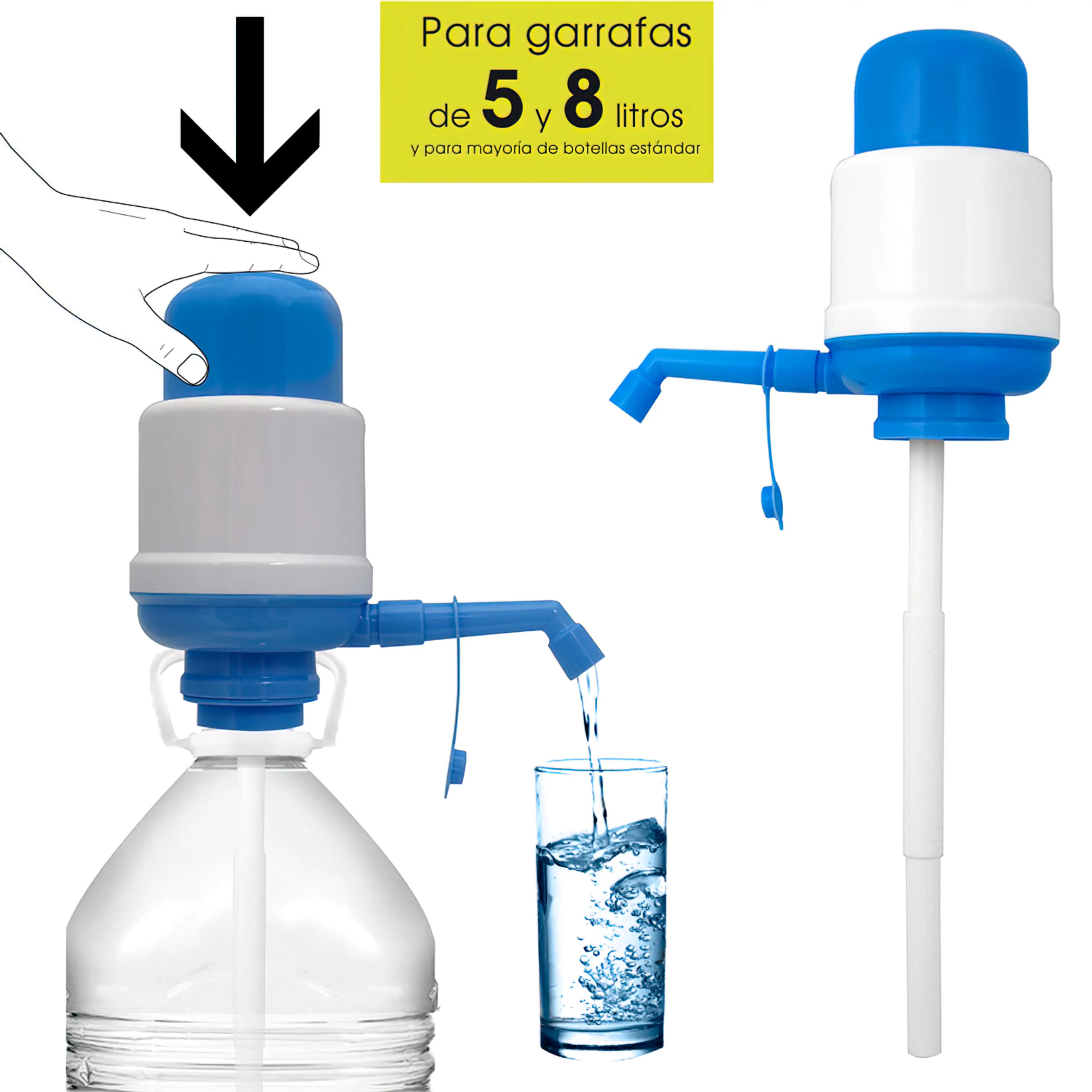 DISPENSADOR DE AGUA PARA GARRAFAS Y