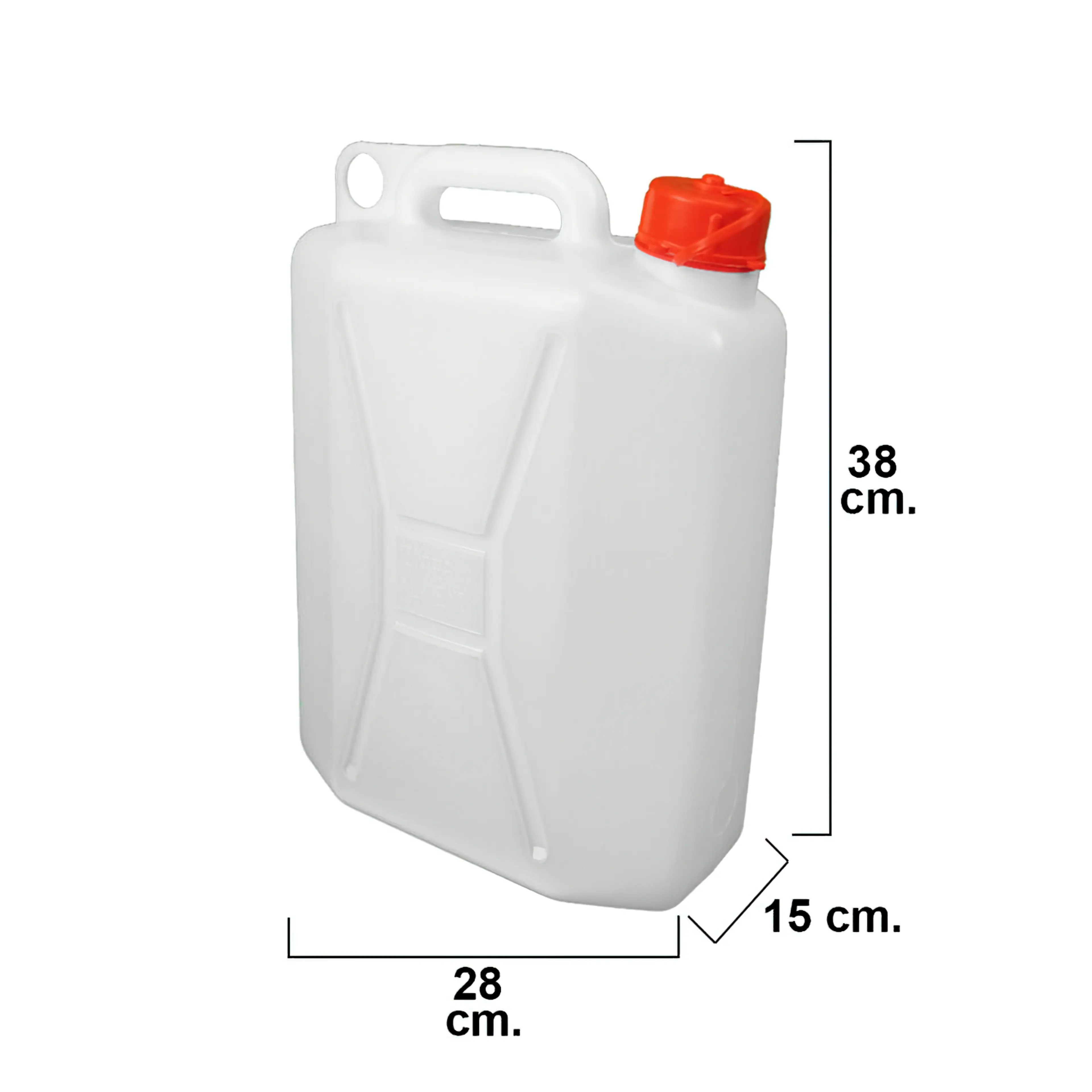 BIDON GARRAFA PLASTICO ALIMENTARIO 