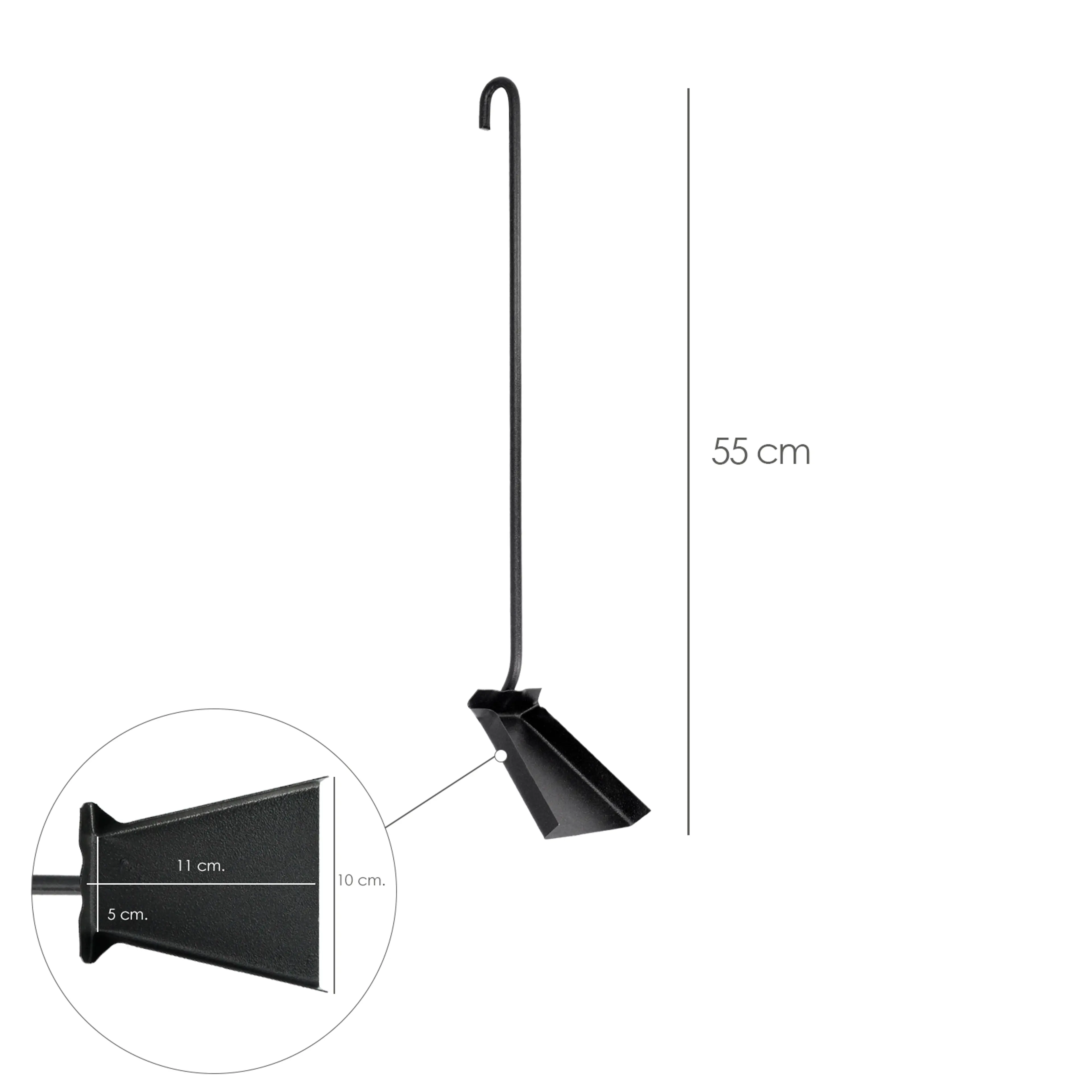 RECOGEDOR HIERRO FORJADO PARA CHIME