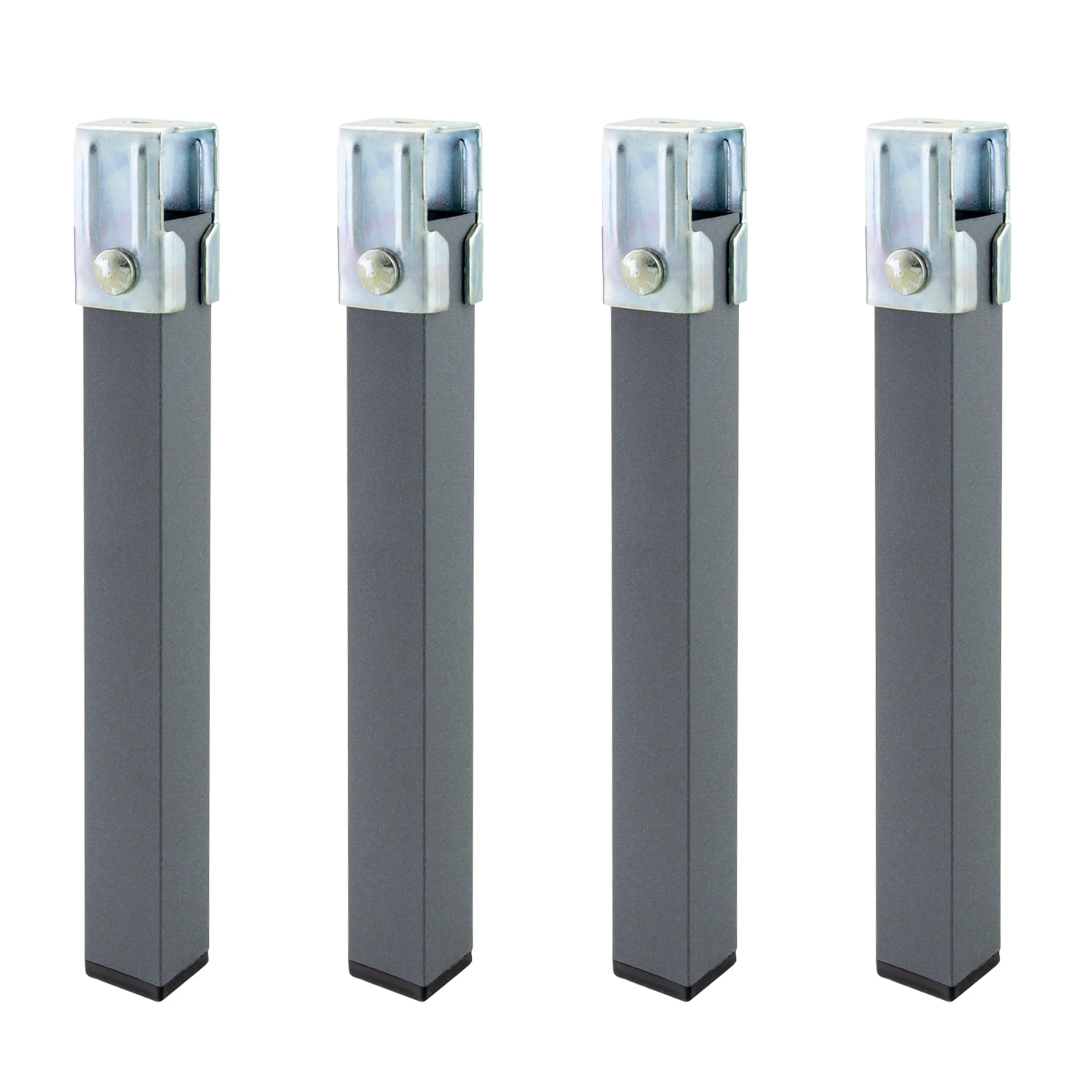 JUEGO PATAS SOMIER CUADRADAS (4 UNI