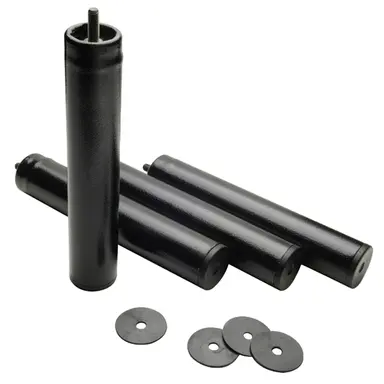 JUEGO PATAS SOMIER REDONDAS (4 UNID