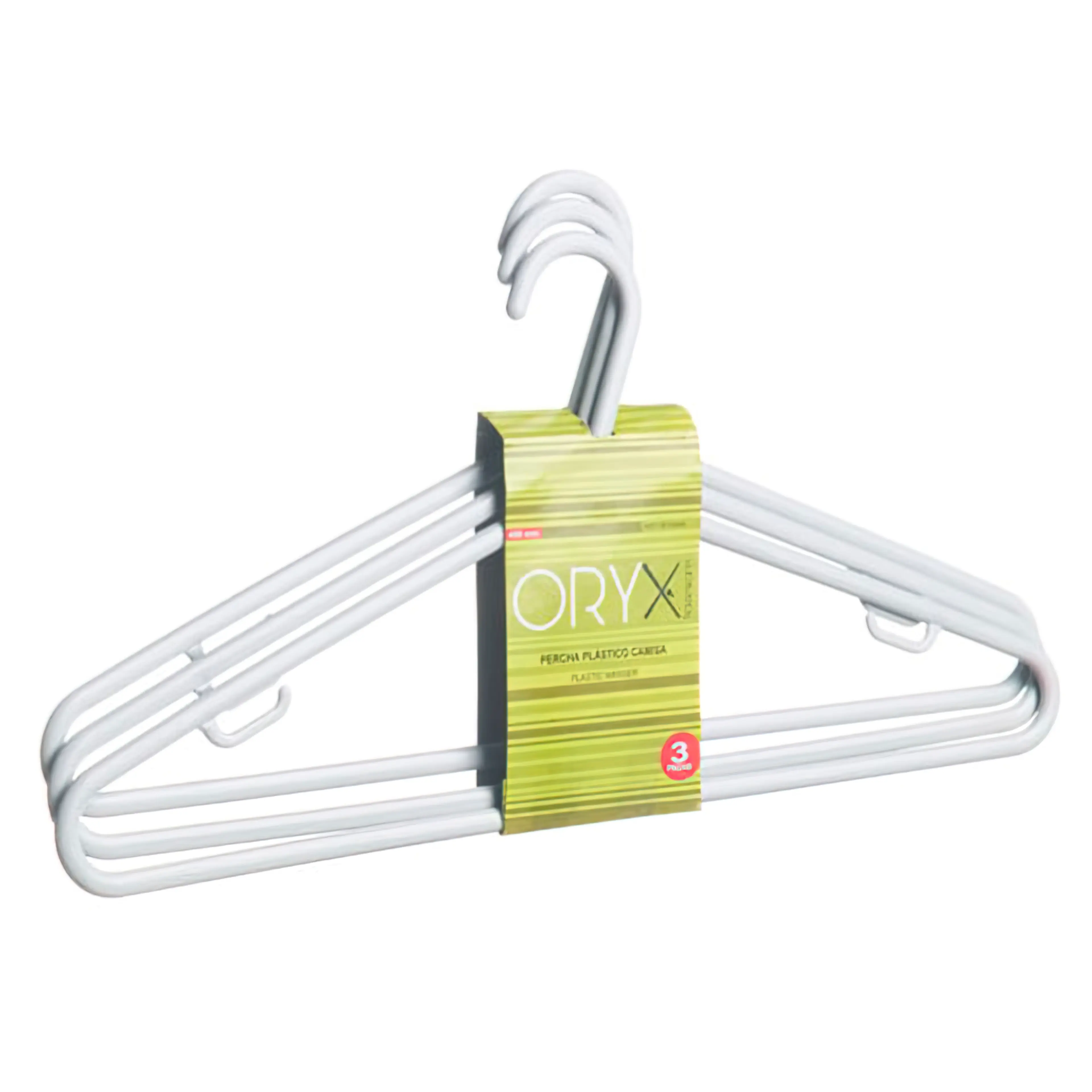 PERCHA ORYX PLÁSTICO CAMISA 410 MM.