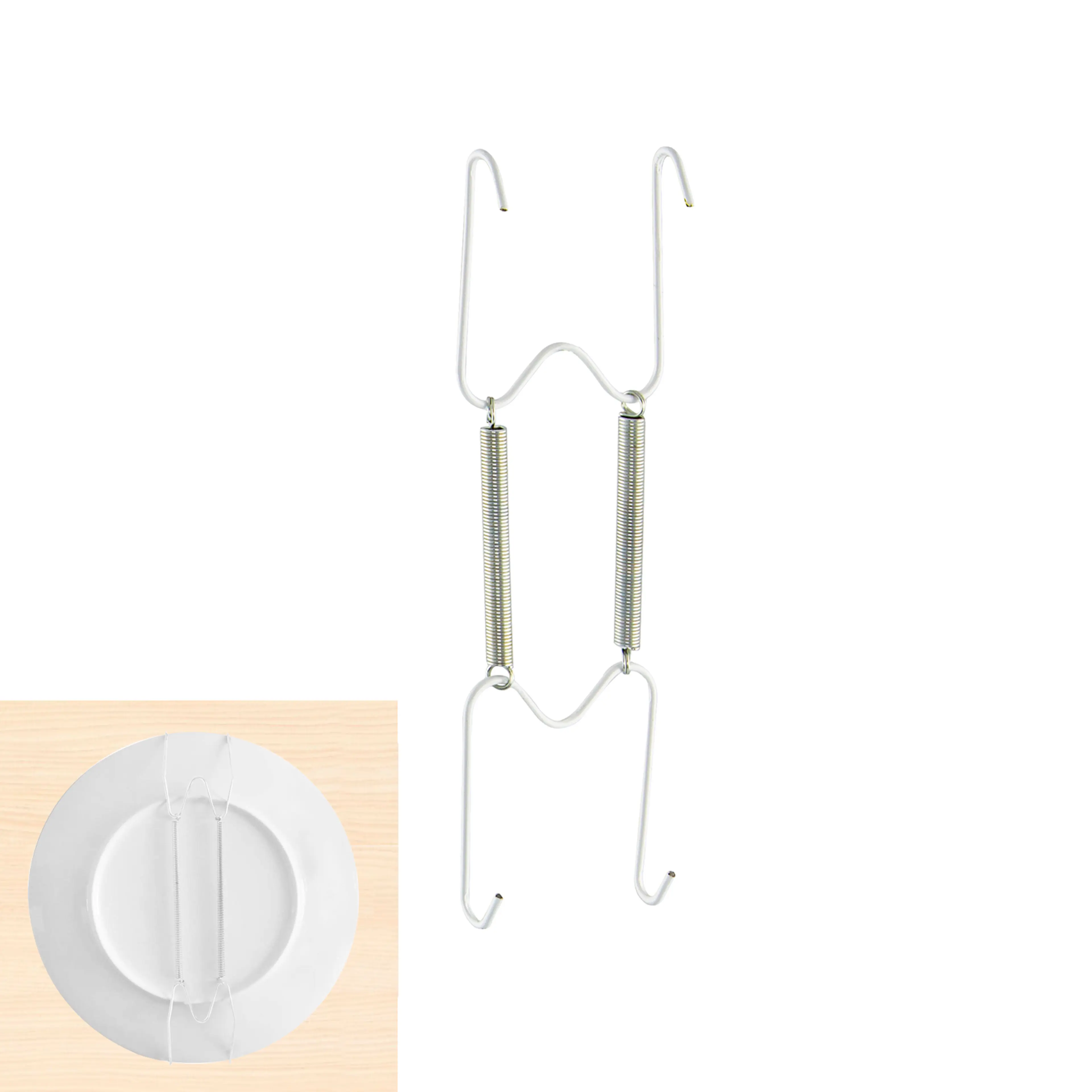 CUELGAPLATOS MUELLE PARA PLATOS DE 