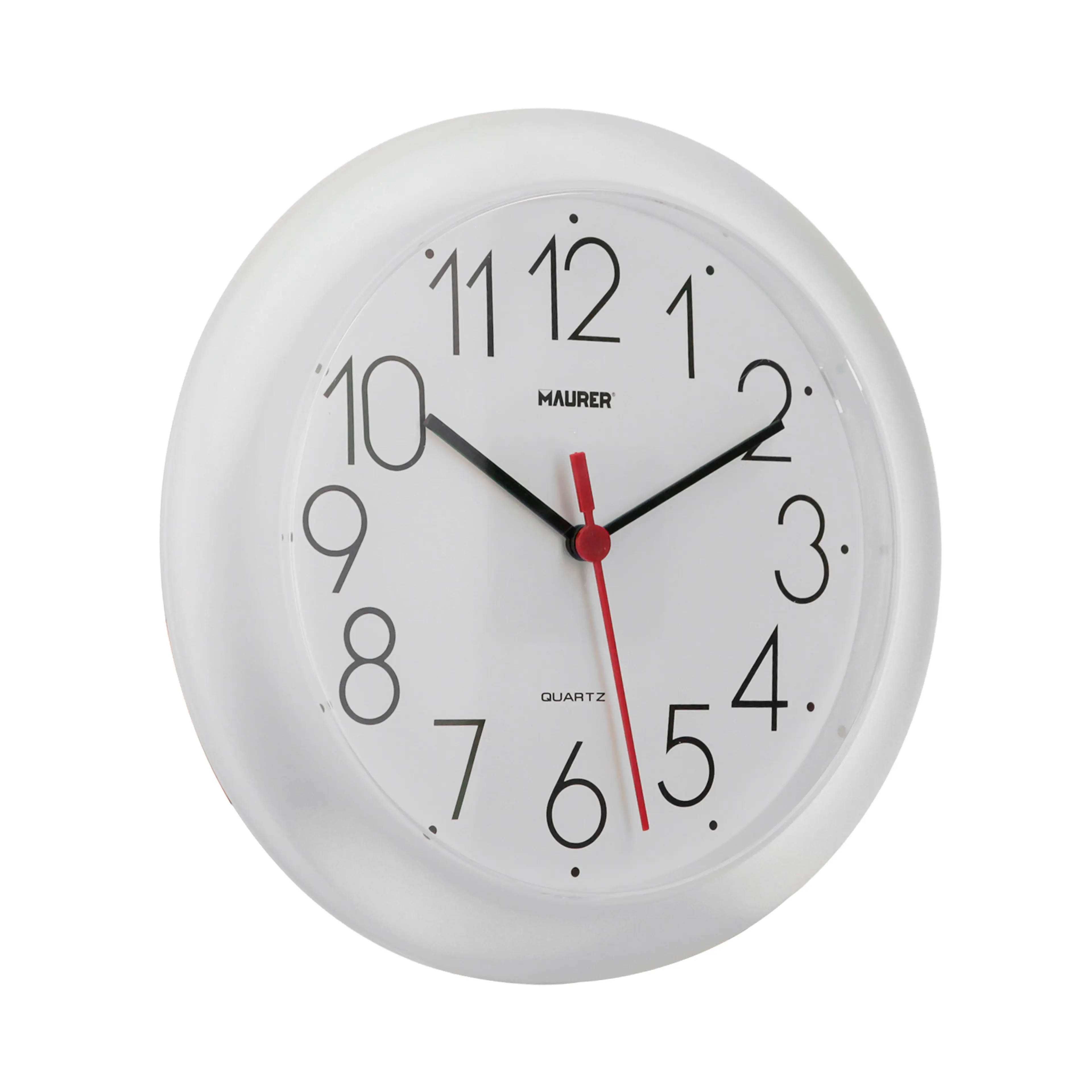 RELOJ DE PARED Ø 25 CM. BLANCO