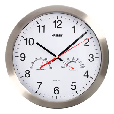 RELOJ DE PARED Ø 30 CM. FRONTAL EN 