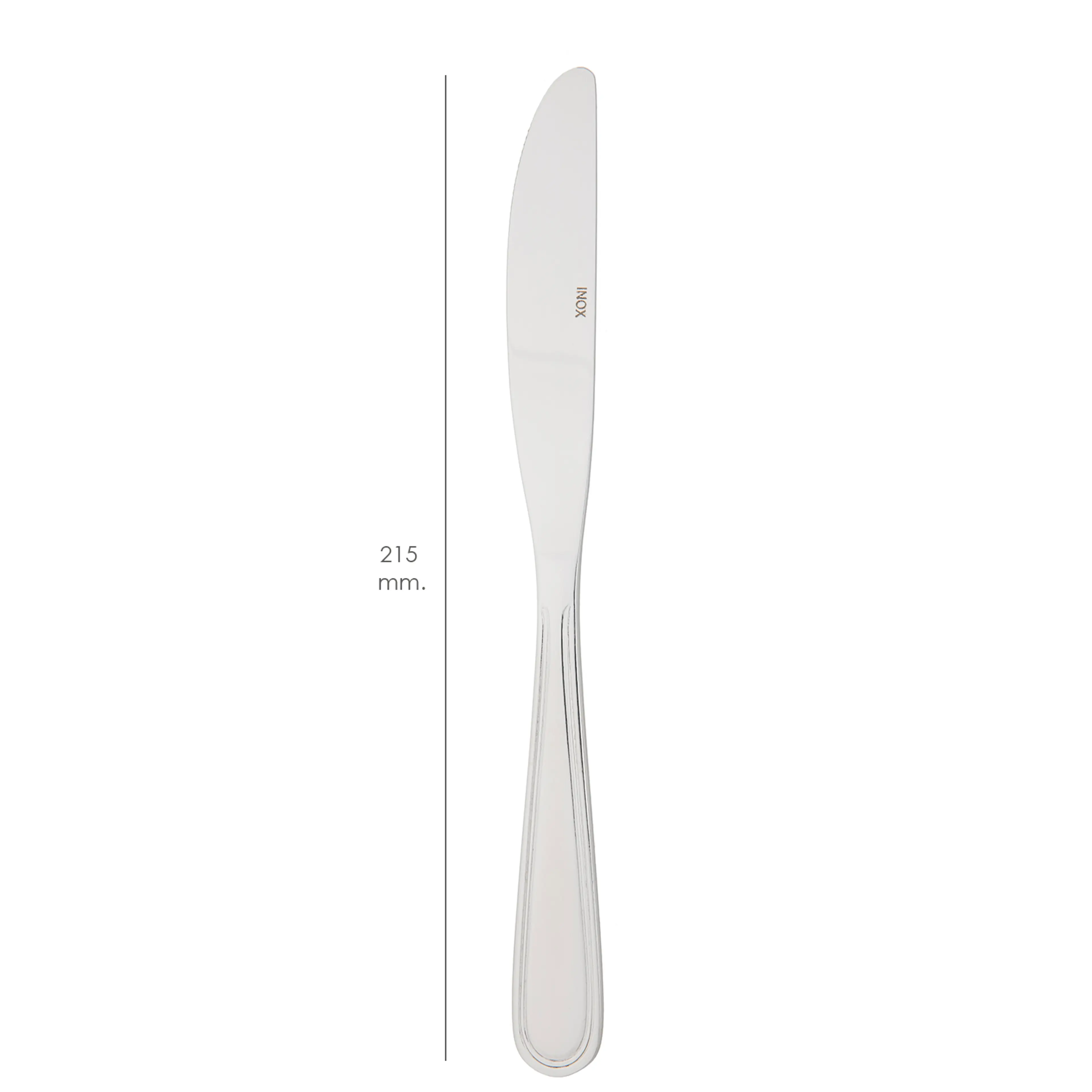 CUCHILLO MESA VALENCIA 215 MM.CAJA 