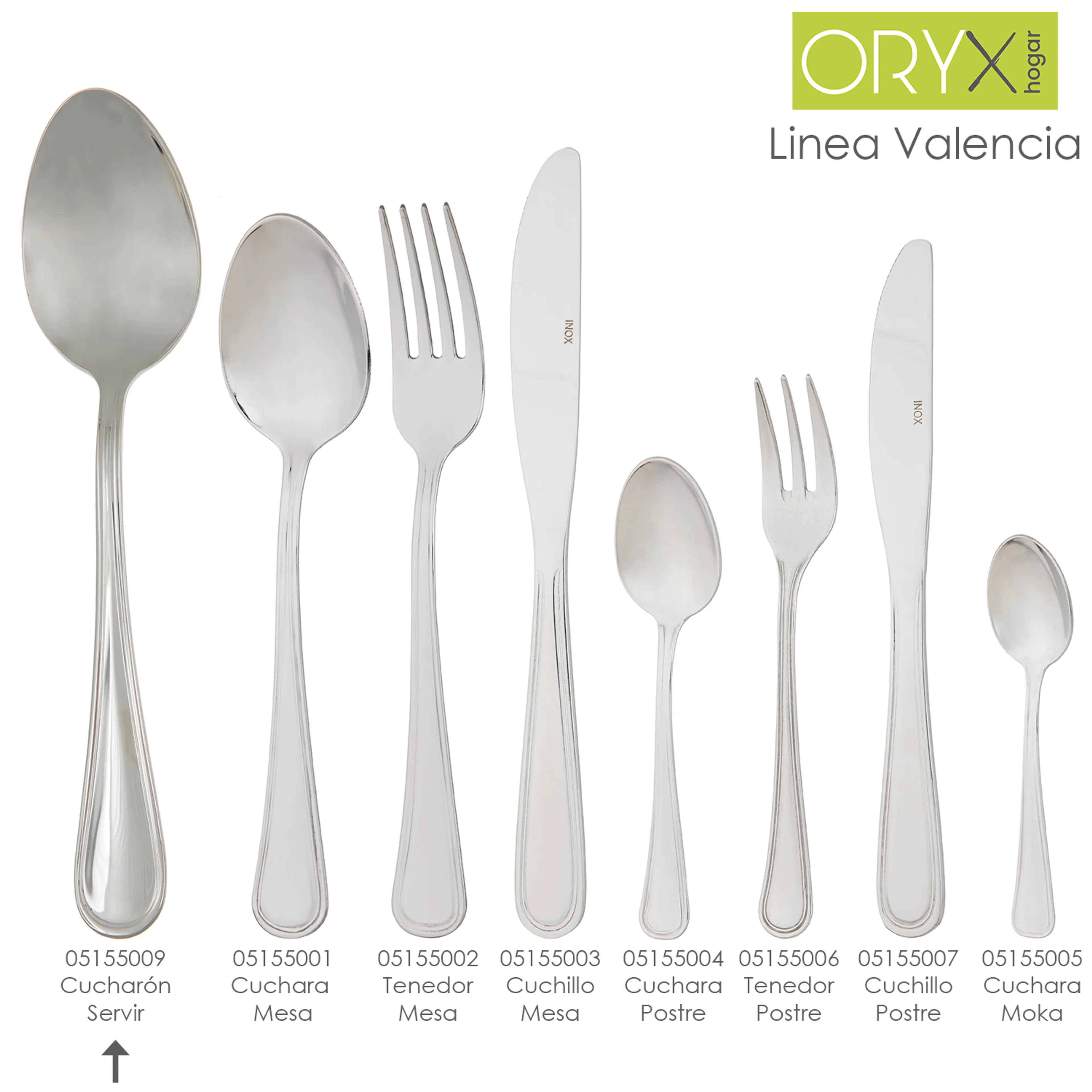 CUCHARON SERVIR VALENCIA 235 MM.