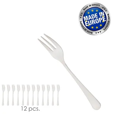 TENEDOR POSTRE MURANO 145 MM.CAJA 1