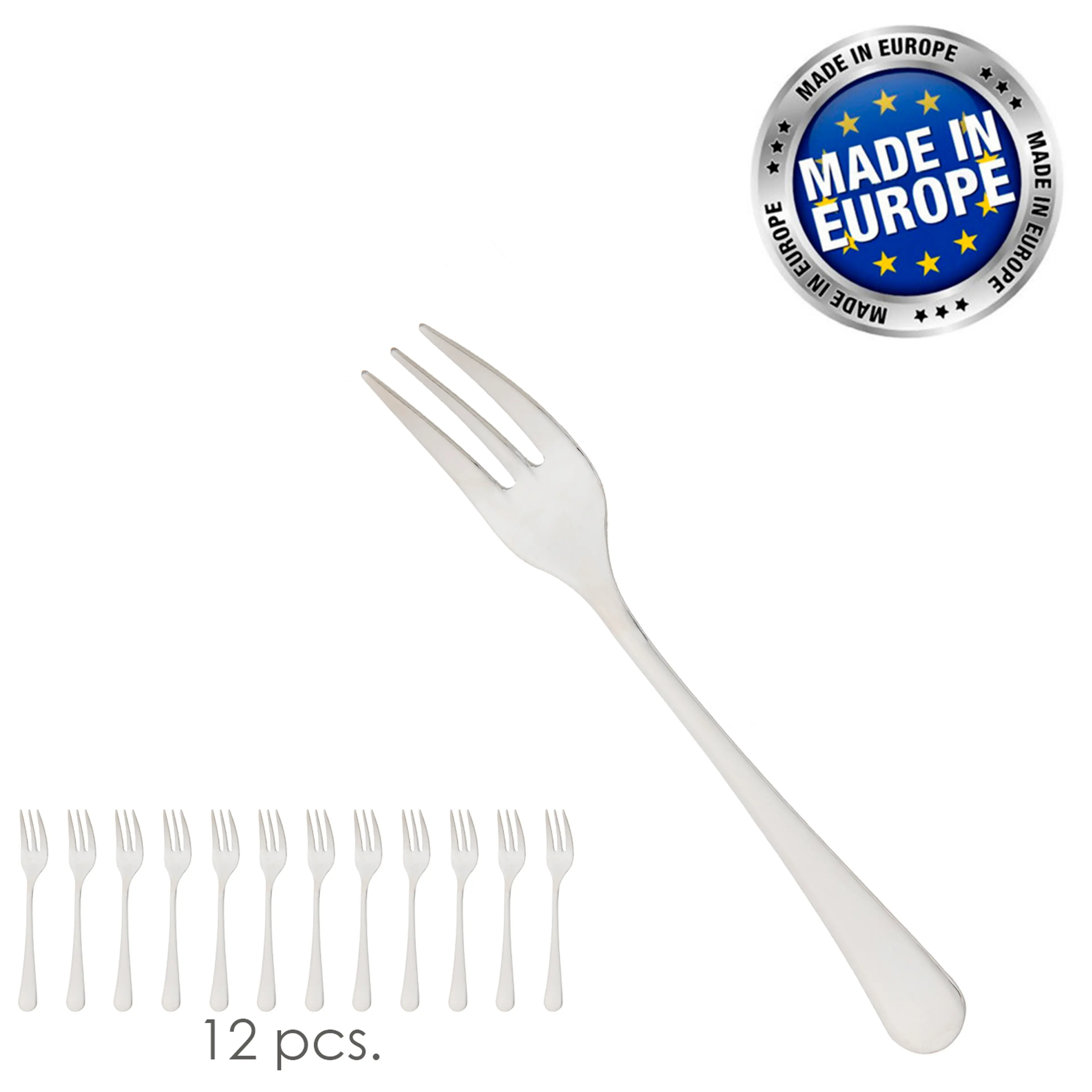 TENEDOR POSTRE MURANO 145 MM.CAJA 1