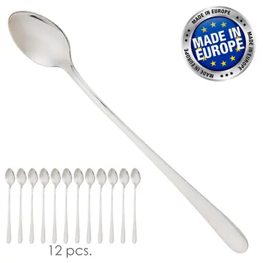 CUCHARA POSTRE LARGA MURANO CAJA 21