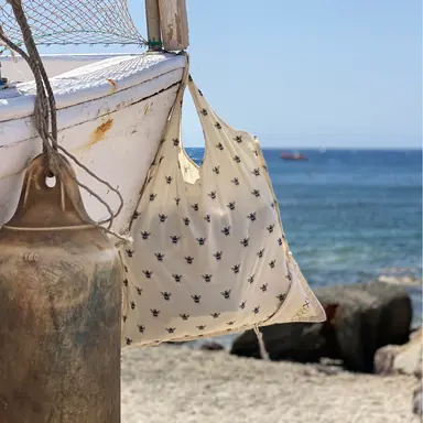 BOLSA COMPRA ALGODON PLEGABLE 52X47