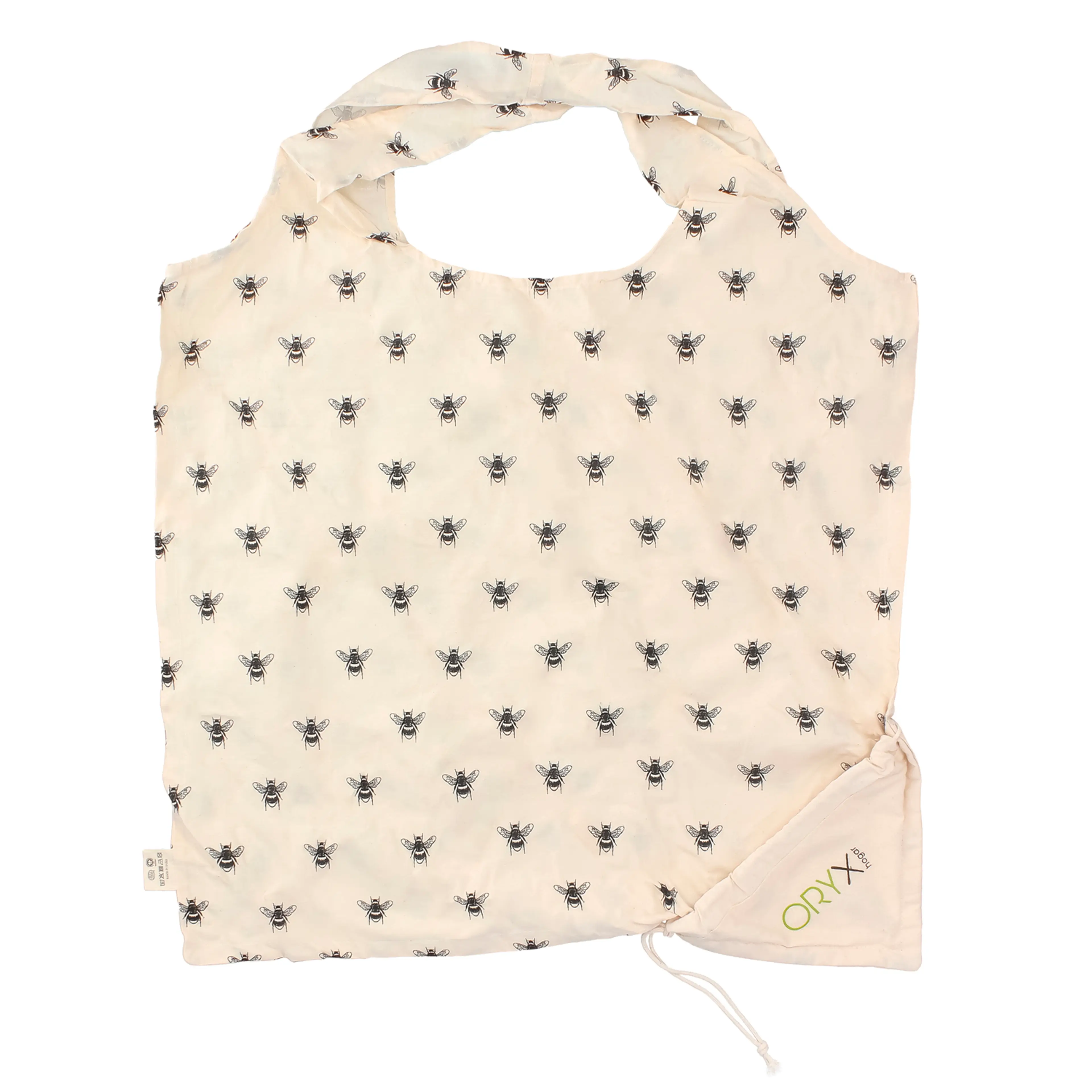 BOLSA COMPRA ALGODON PLEGABLE 52X47