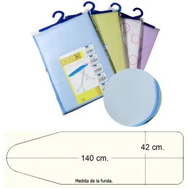 FUNDA MESA PLANCHA ESPUMA 140X42 CM