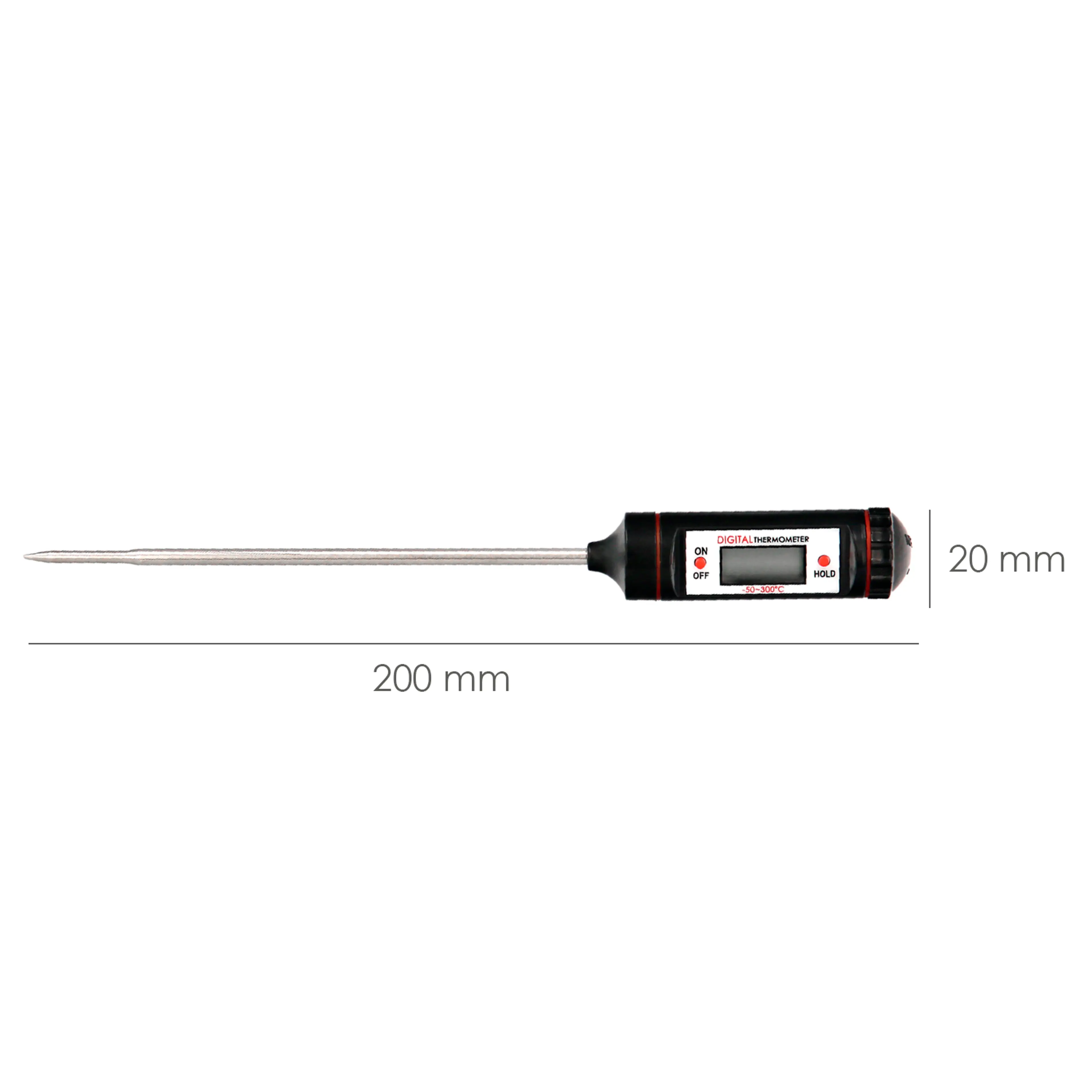 TERMOMETRO DIGITAL COCINA CON SONDA