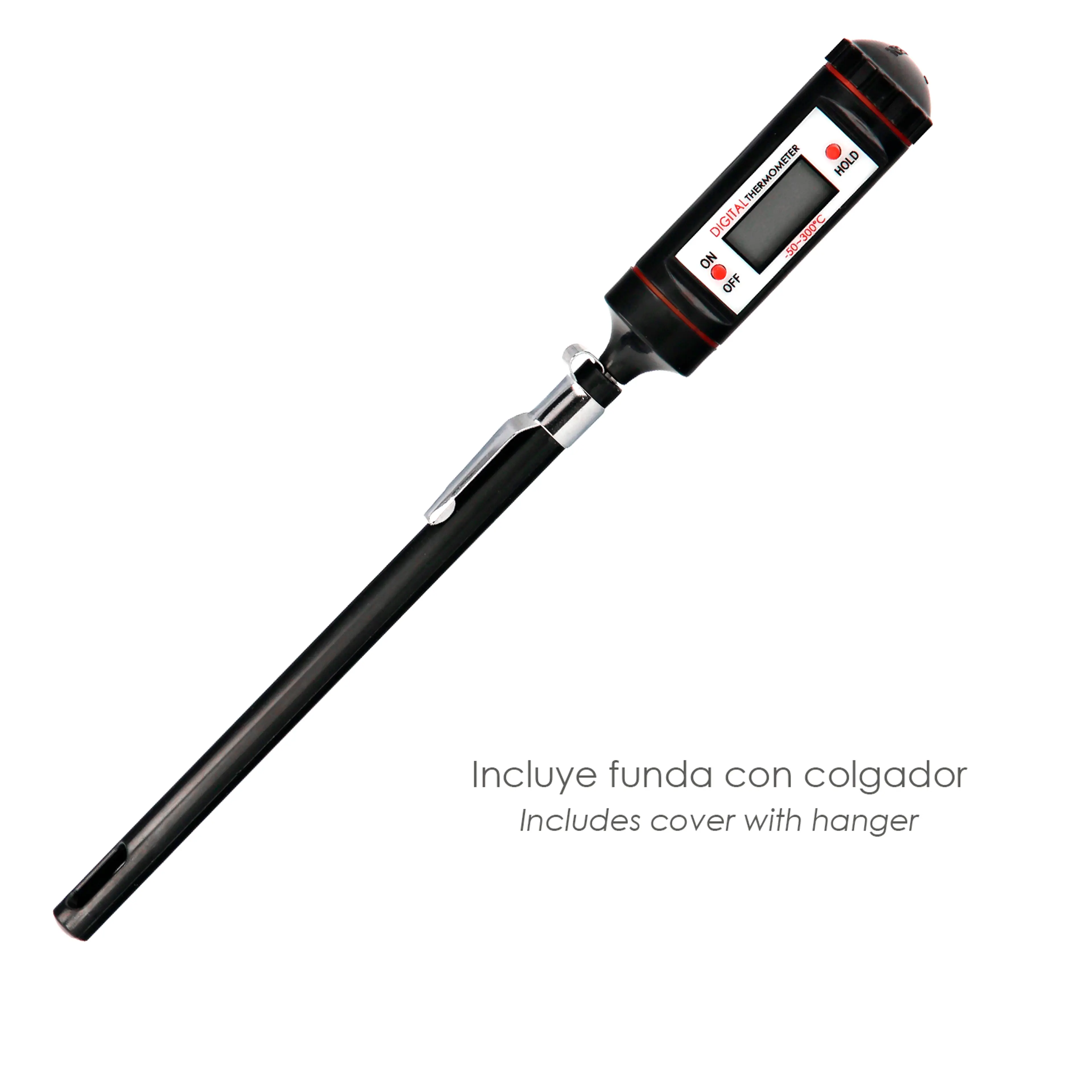 TERMOMETRO DIGITAL COCINA CON SONDA