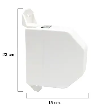 RECOGEDOR PERSIANA ABATIBLE BLANCO 