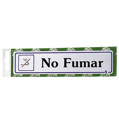 ROTULO "NO FUMAR"