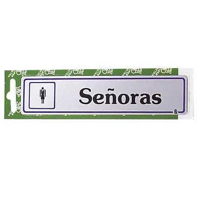 ROTULO "SEÑORAS"
