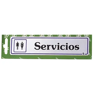 ROTULO "SERVICIOS"