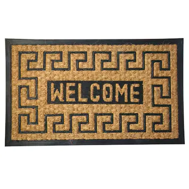 FELPUDO FIBRA COCO Y GOMA WELCOME 4