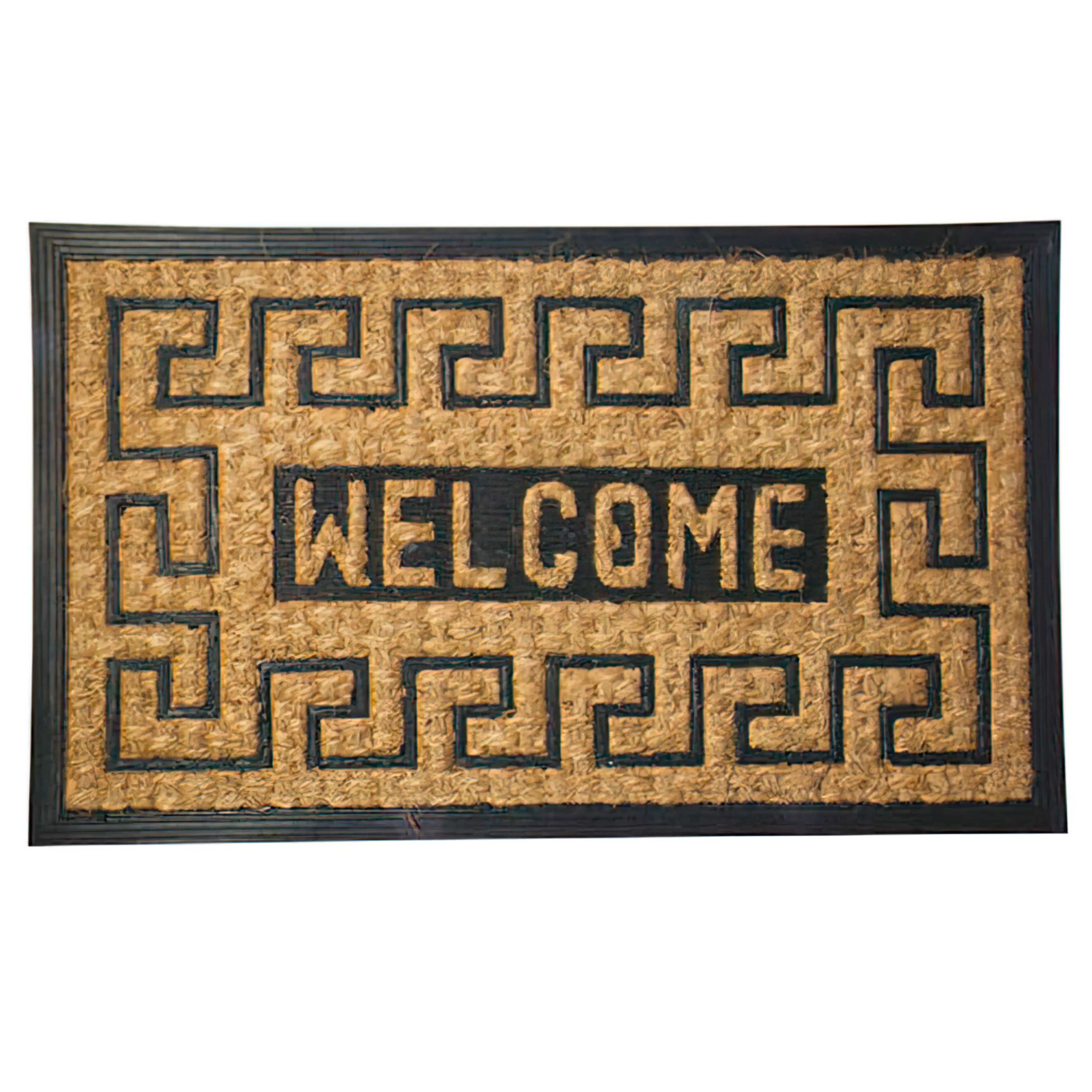 FELPUDO FIBRA COCO Y GOMA WELCOME 4