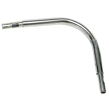 CODO PARA TUBO DE 12 MM.Ø CROMO 10X