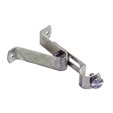 SOPORTE BARRA 12 MM.Ø CROMO  FRONTA