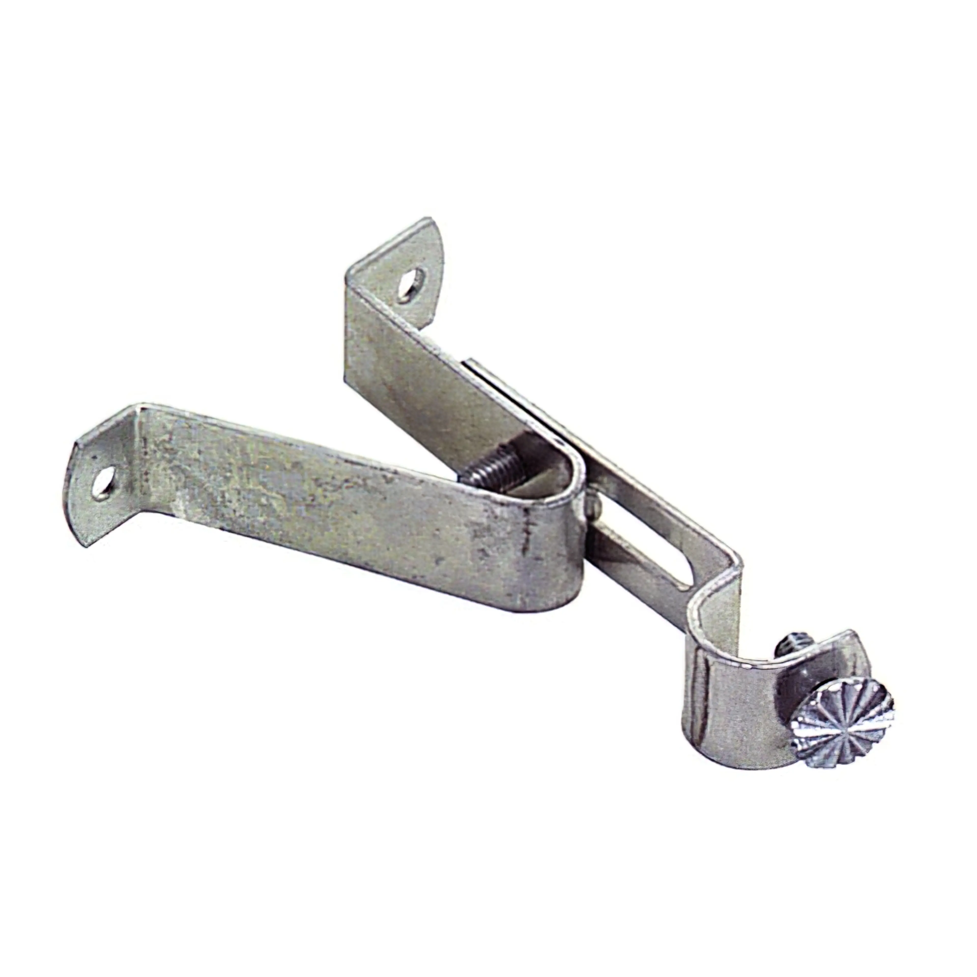 SOPORTE BARRA 12 MM.Ø CROMO  FRONTA