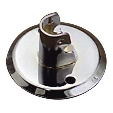 SOPORTE BARRA 12 MM.Ø CROMO LATERAL