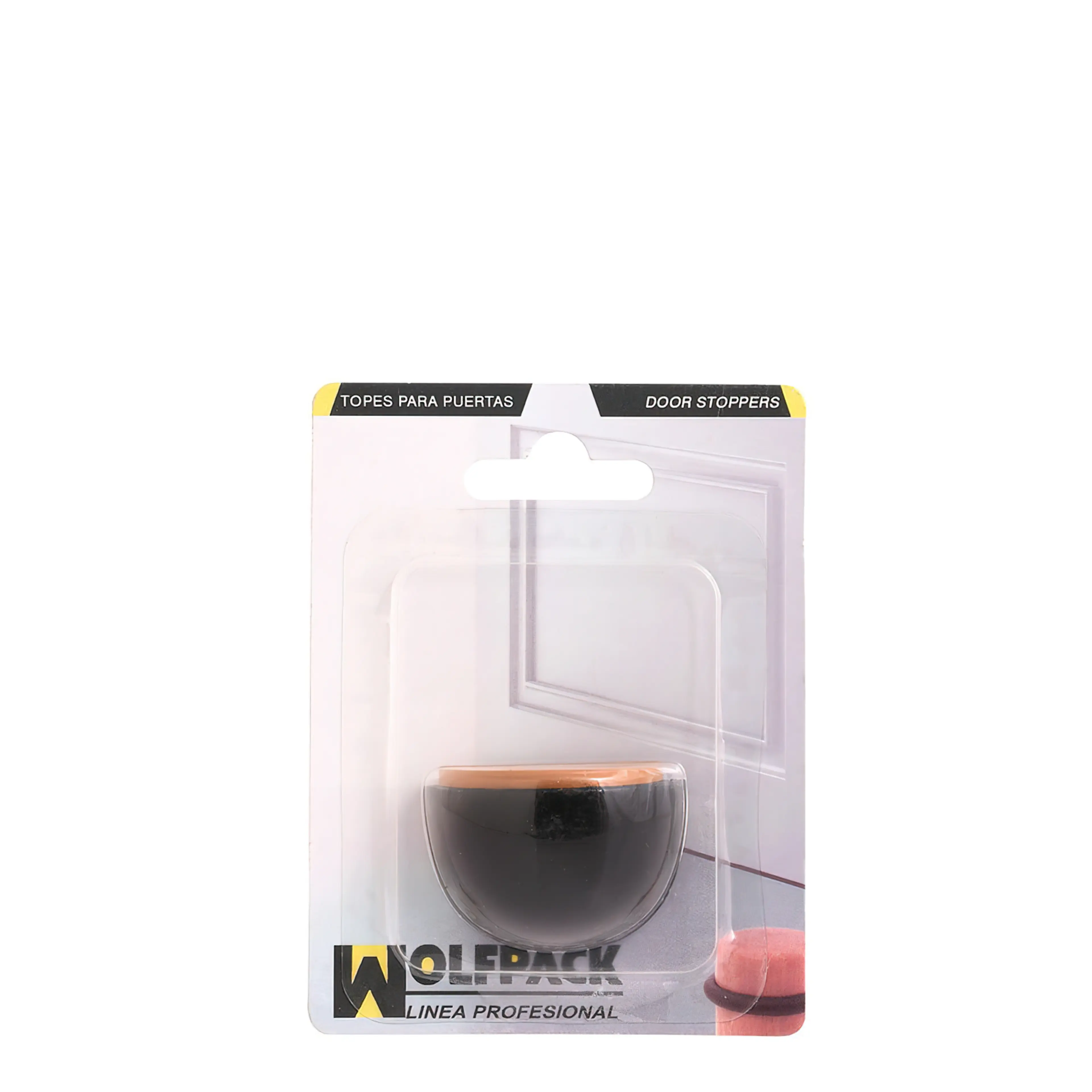 TOPE PUERTA ADHESIVO MADERA MEDIA L