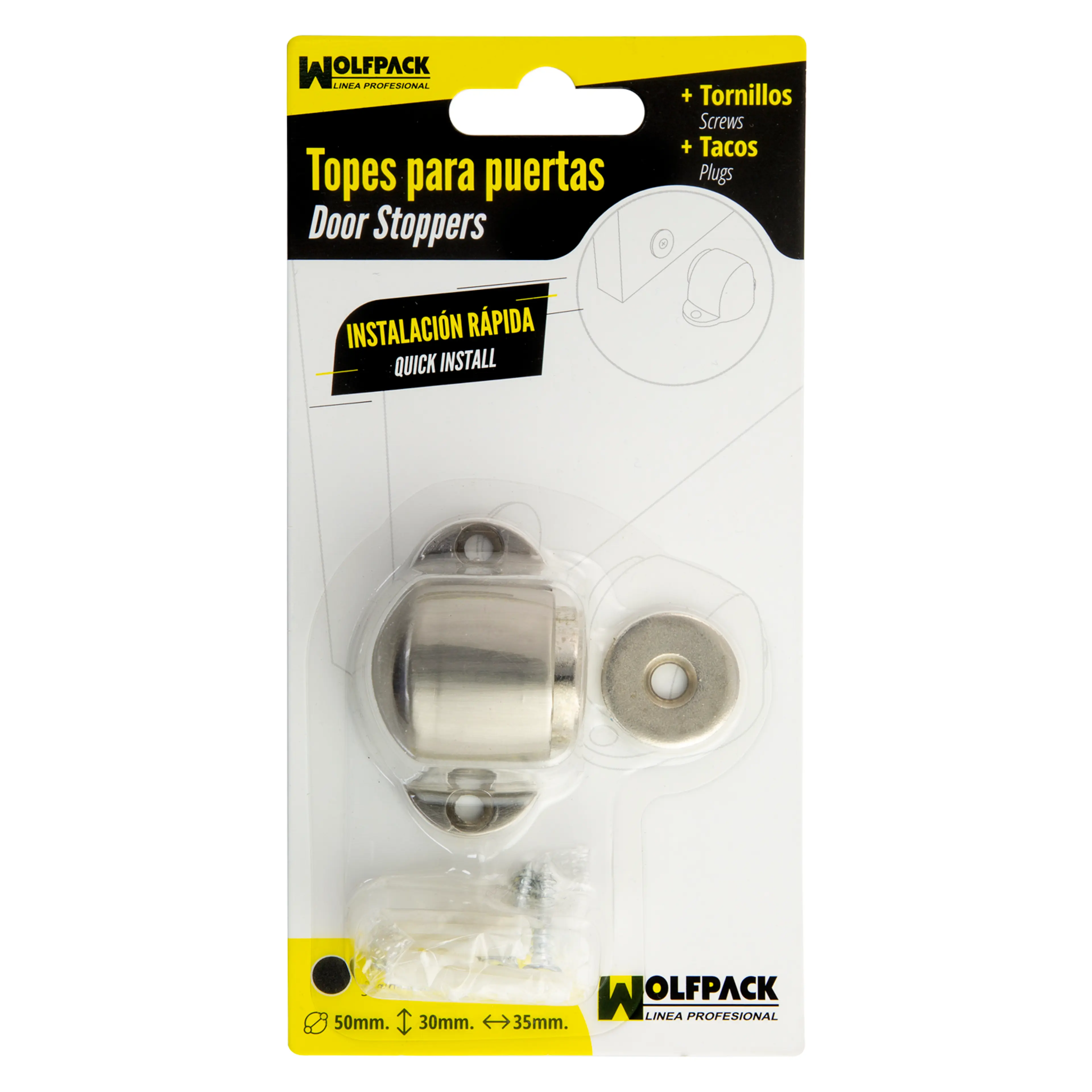 TOPE PUERTA RETENEDOR MAGNETICO EXT