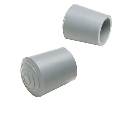 TACO GOMA PARA ANDADOR  25 MM. GRIS