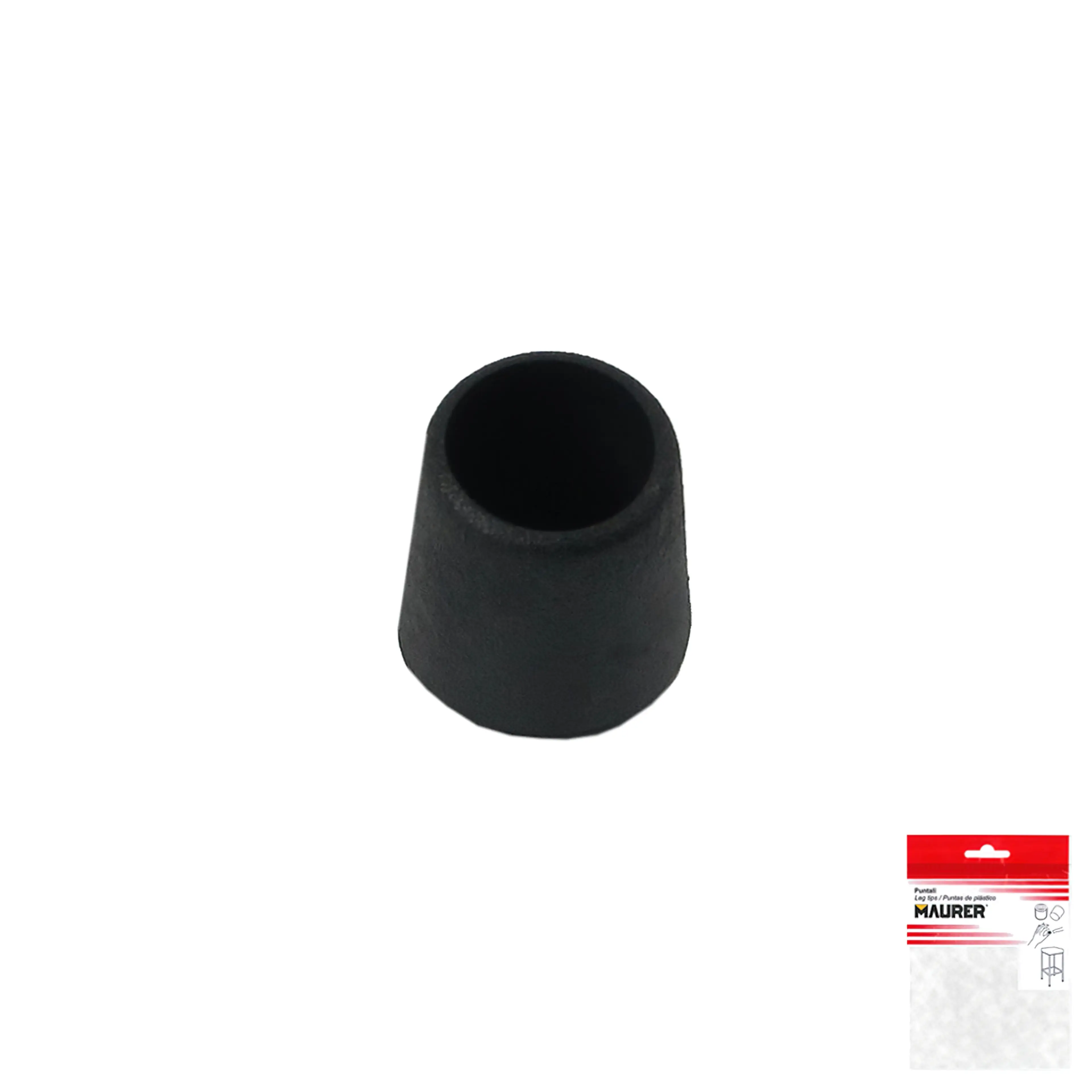 CONTERA CÓNICA NEGRA 10MM. BLISTER 