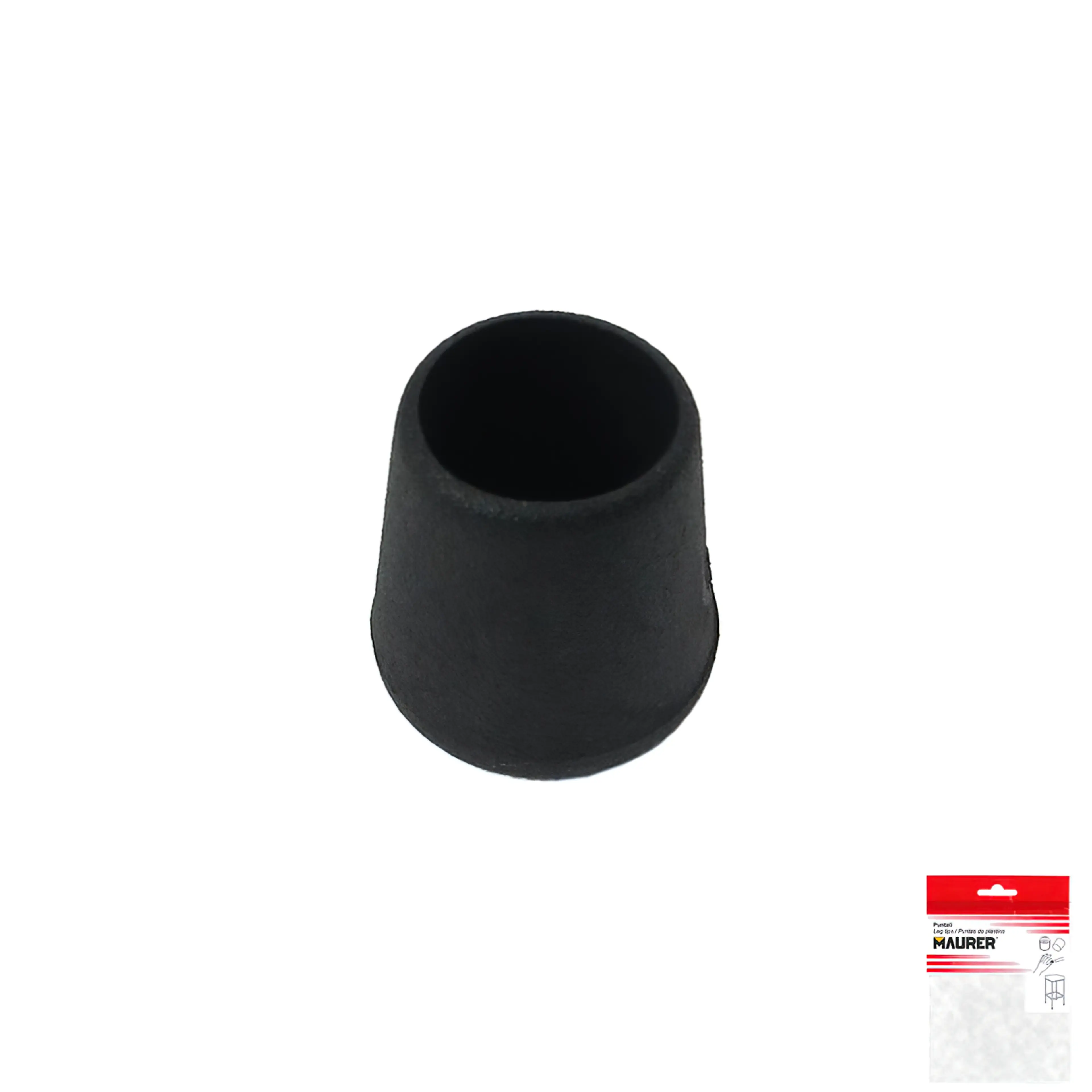 CONTERA CÓNICA NEGRA 12MM. BLISTER 