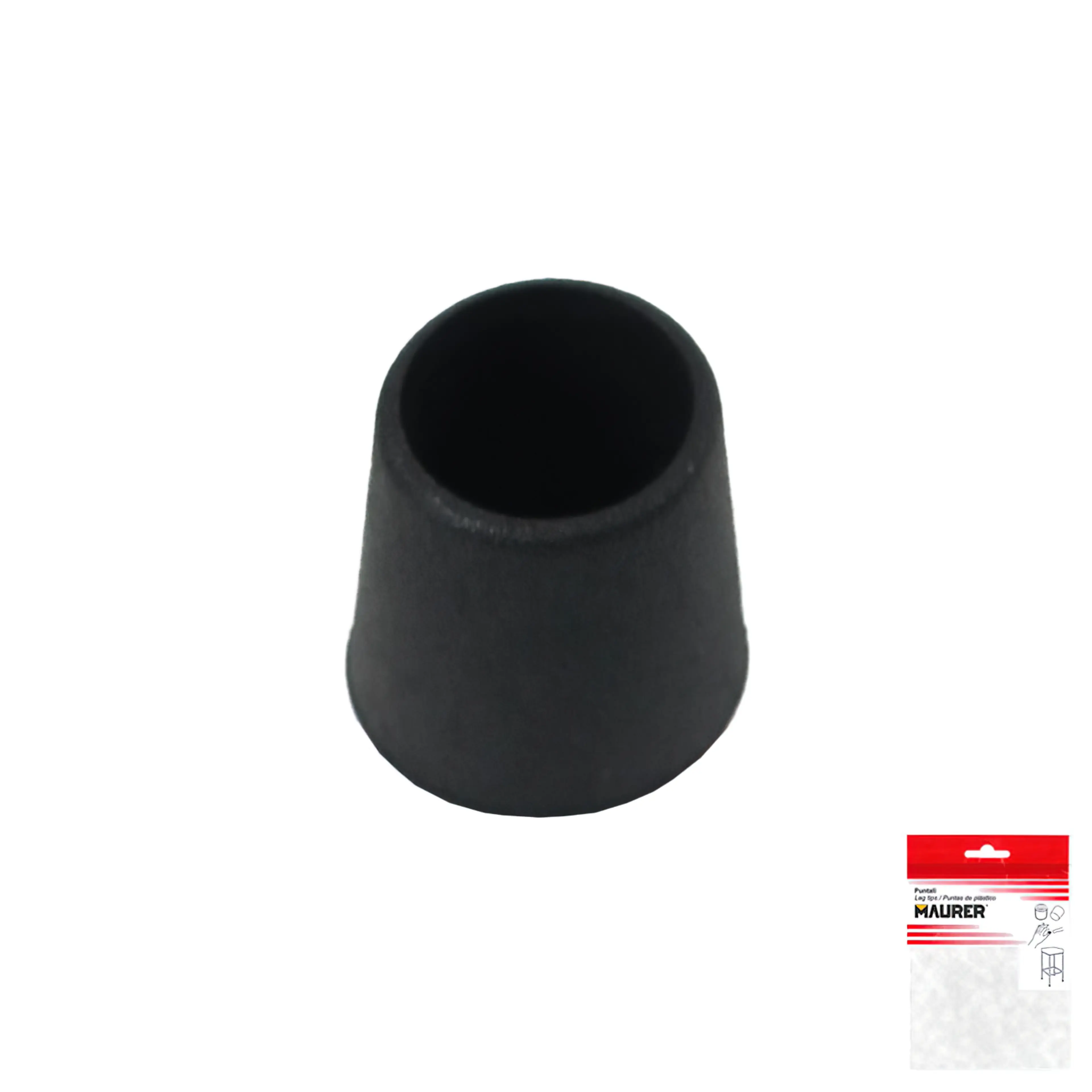 CONTERA CÓNICA NEGRA 14MM. BLISTER 