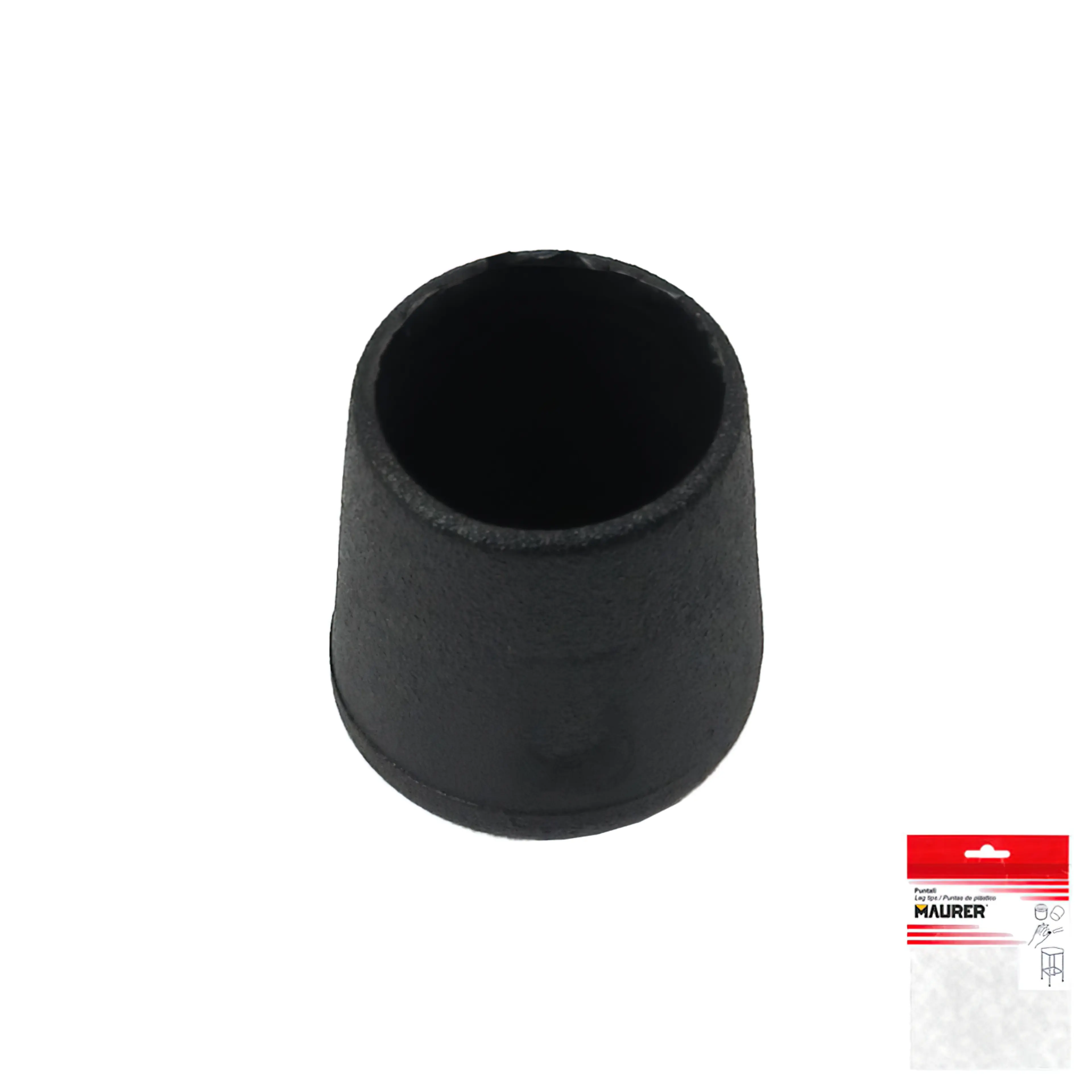 CONTERA CÓNICA NEGRA 16MM. BLISTER 