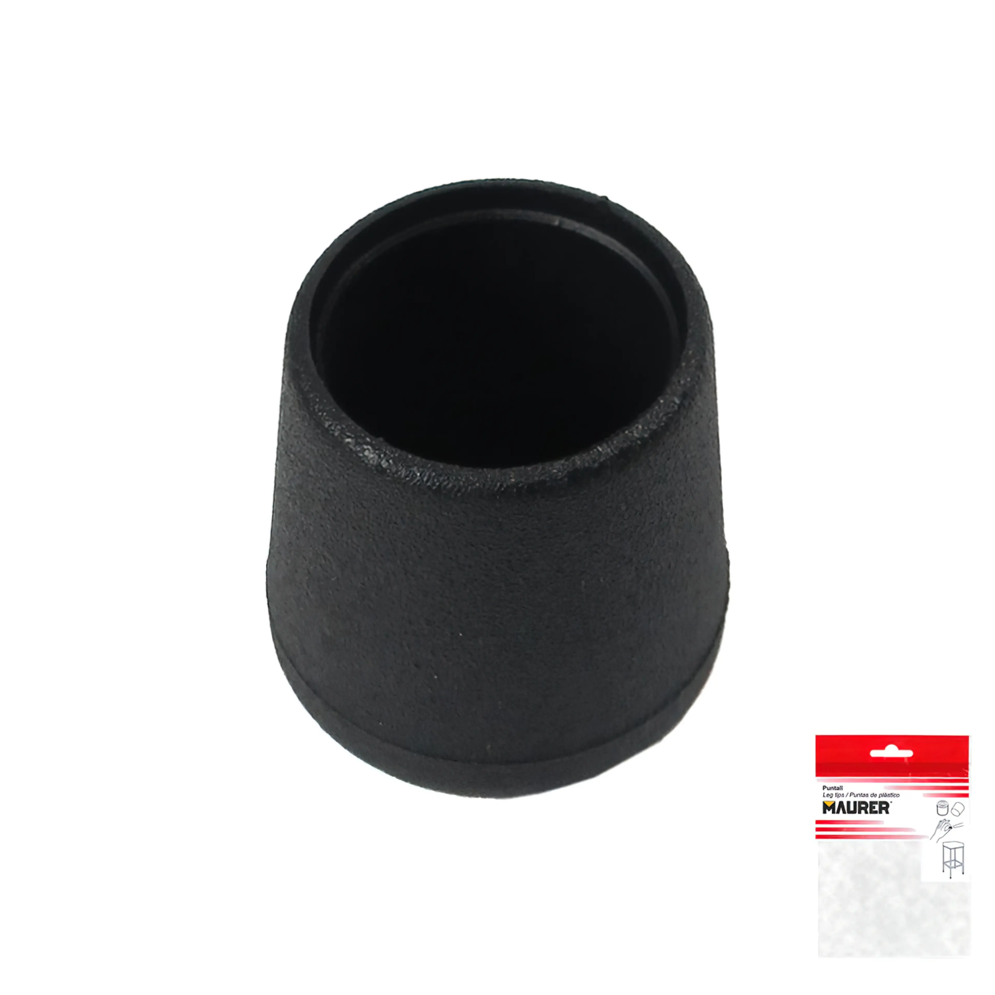 CONTERA CÓNICA NEGRA 18MM. BLISTER 