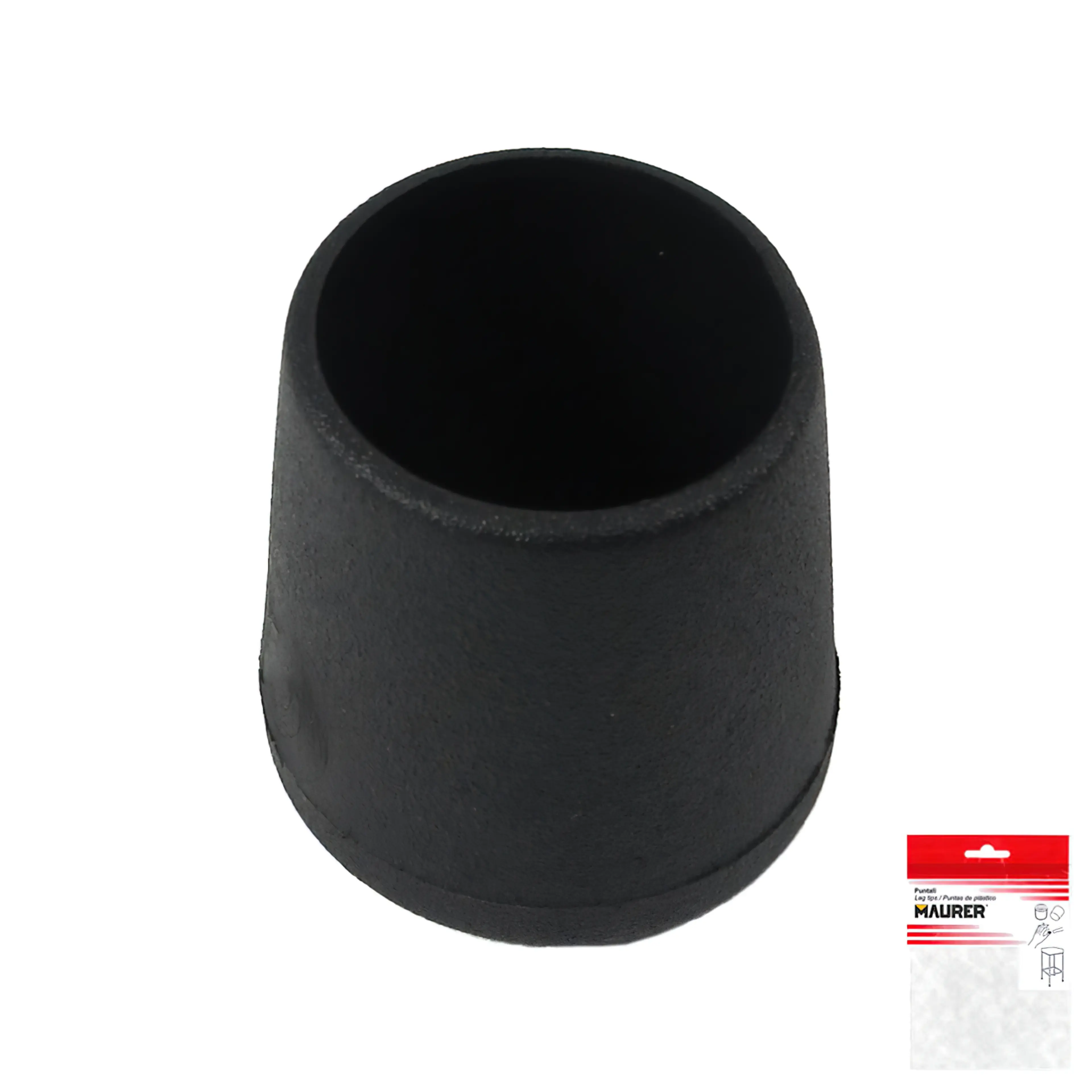 CONTERA CÓNICA NEGRA 22MM. BLISTER 