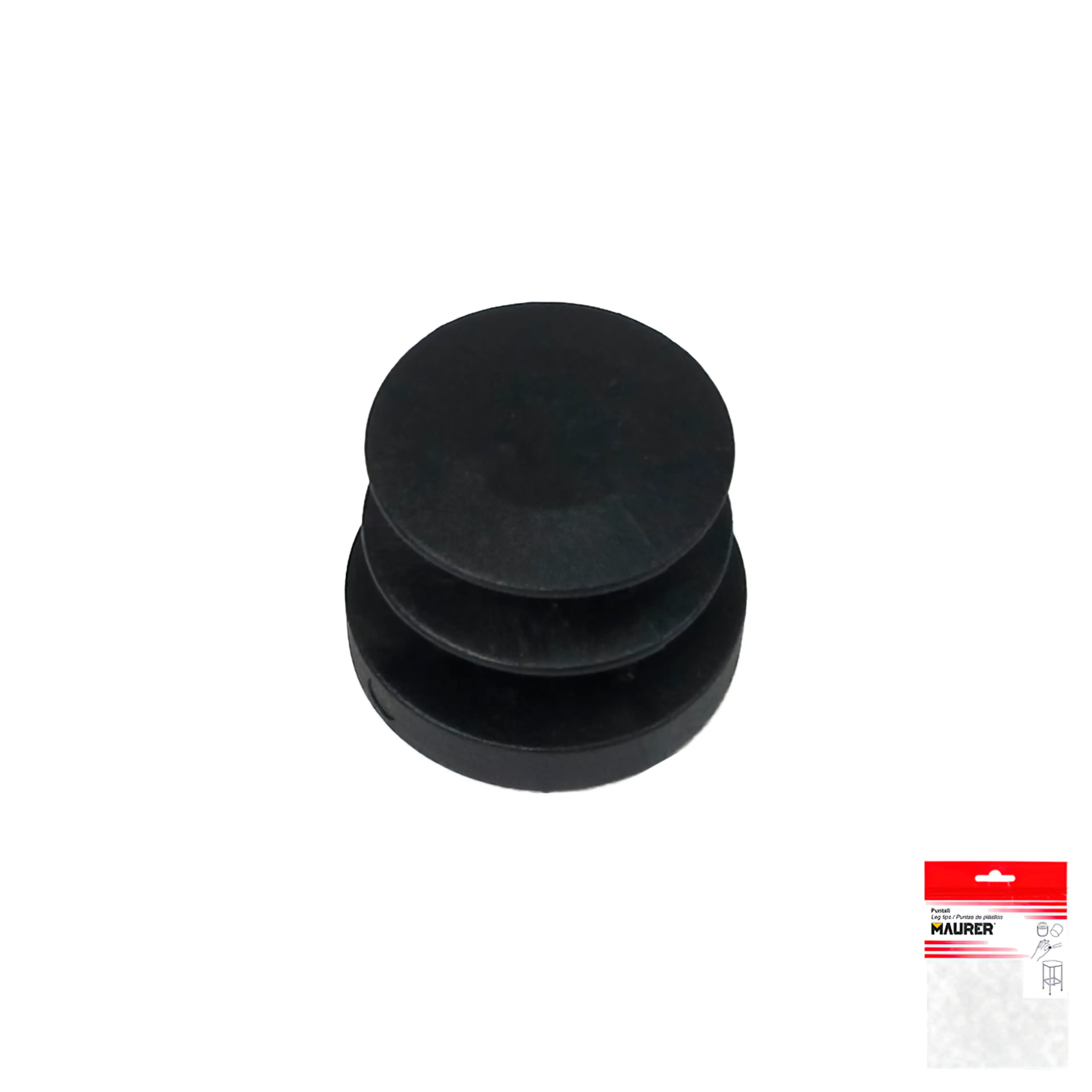 CONTERA REDONDA INTERIOR NEGRA 20MM