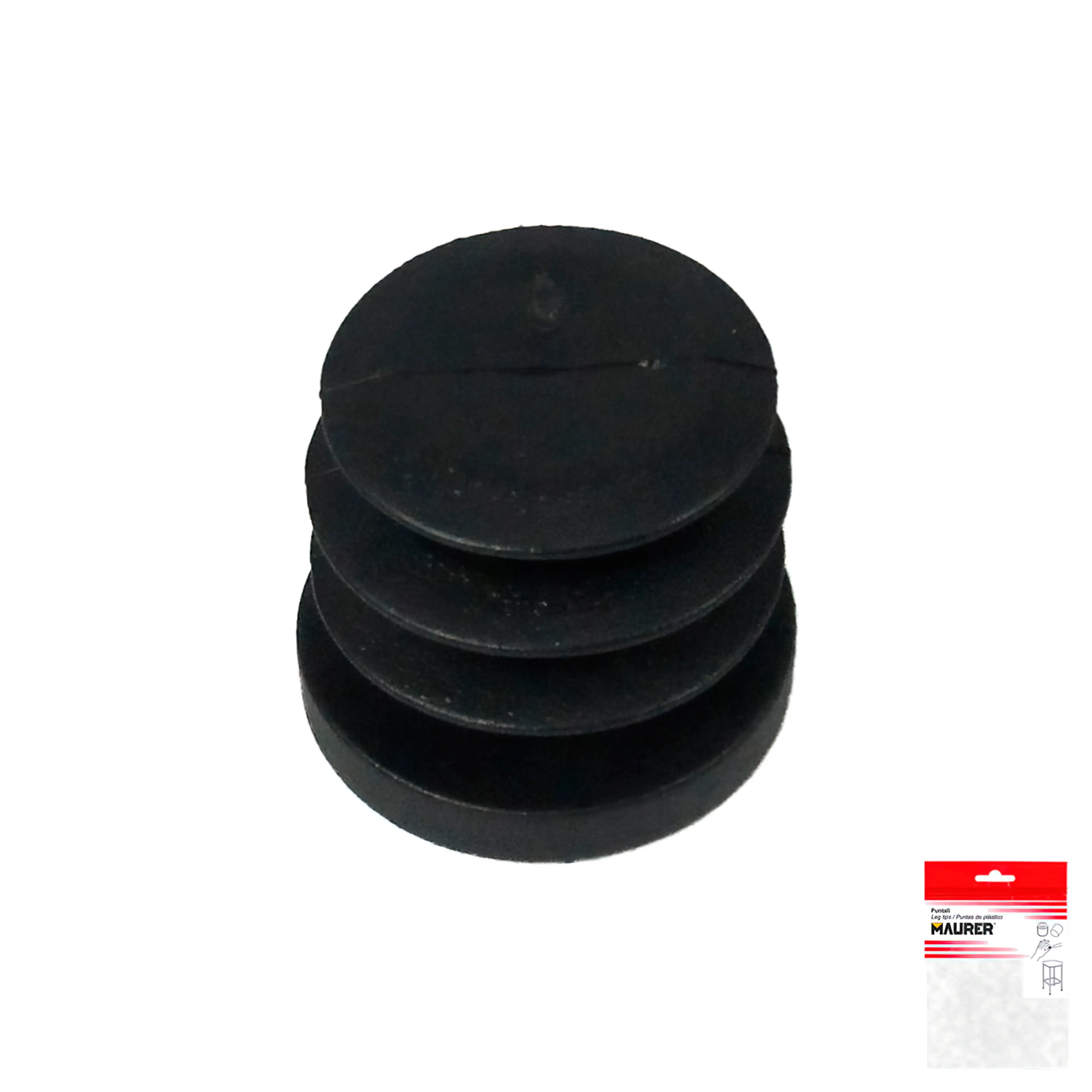 CONTERA REDONDA INTERIOR NEGRA 25MM