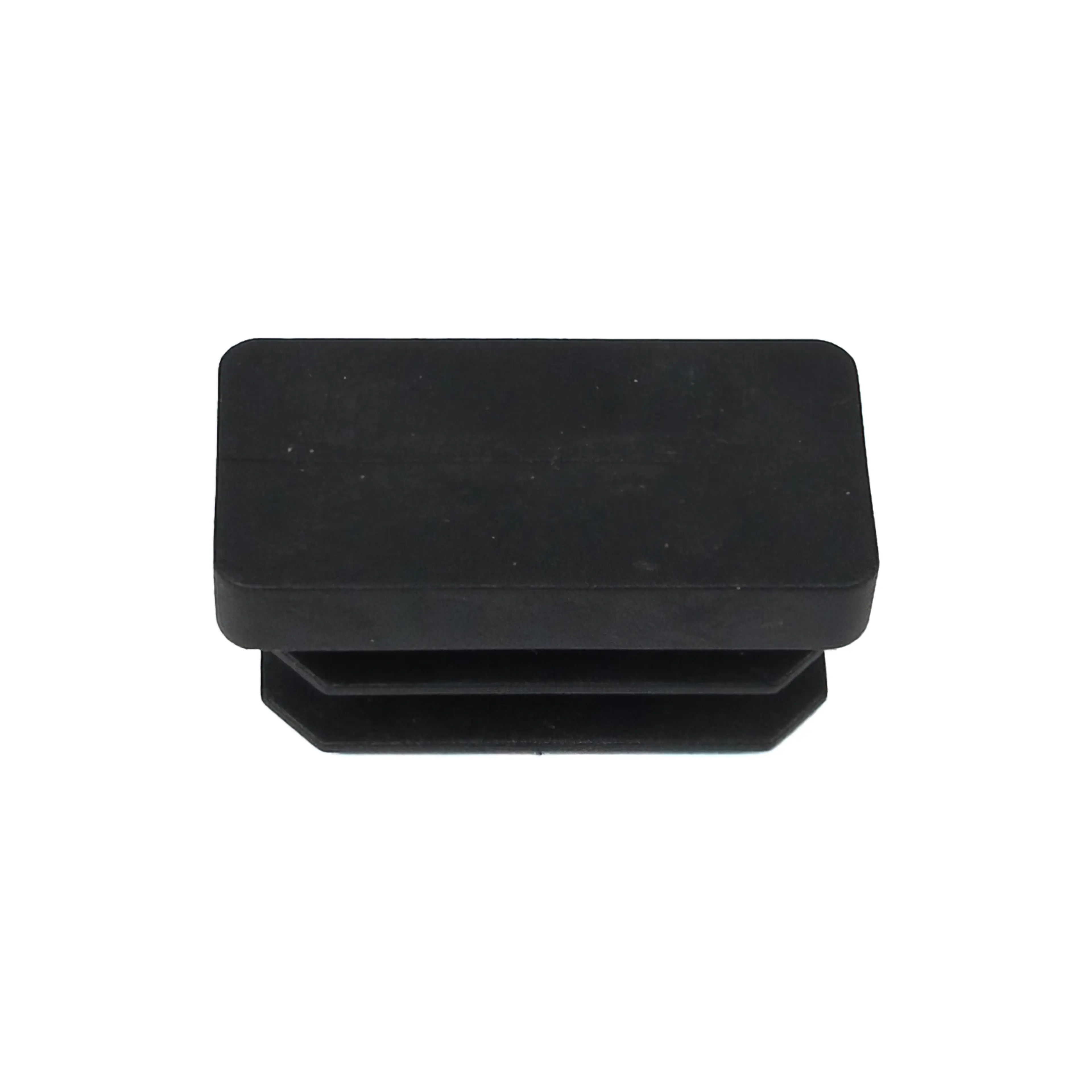 CONTERA RECTANGULAR NEGRA 15X30MM. 