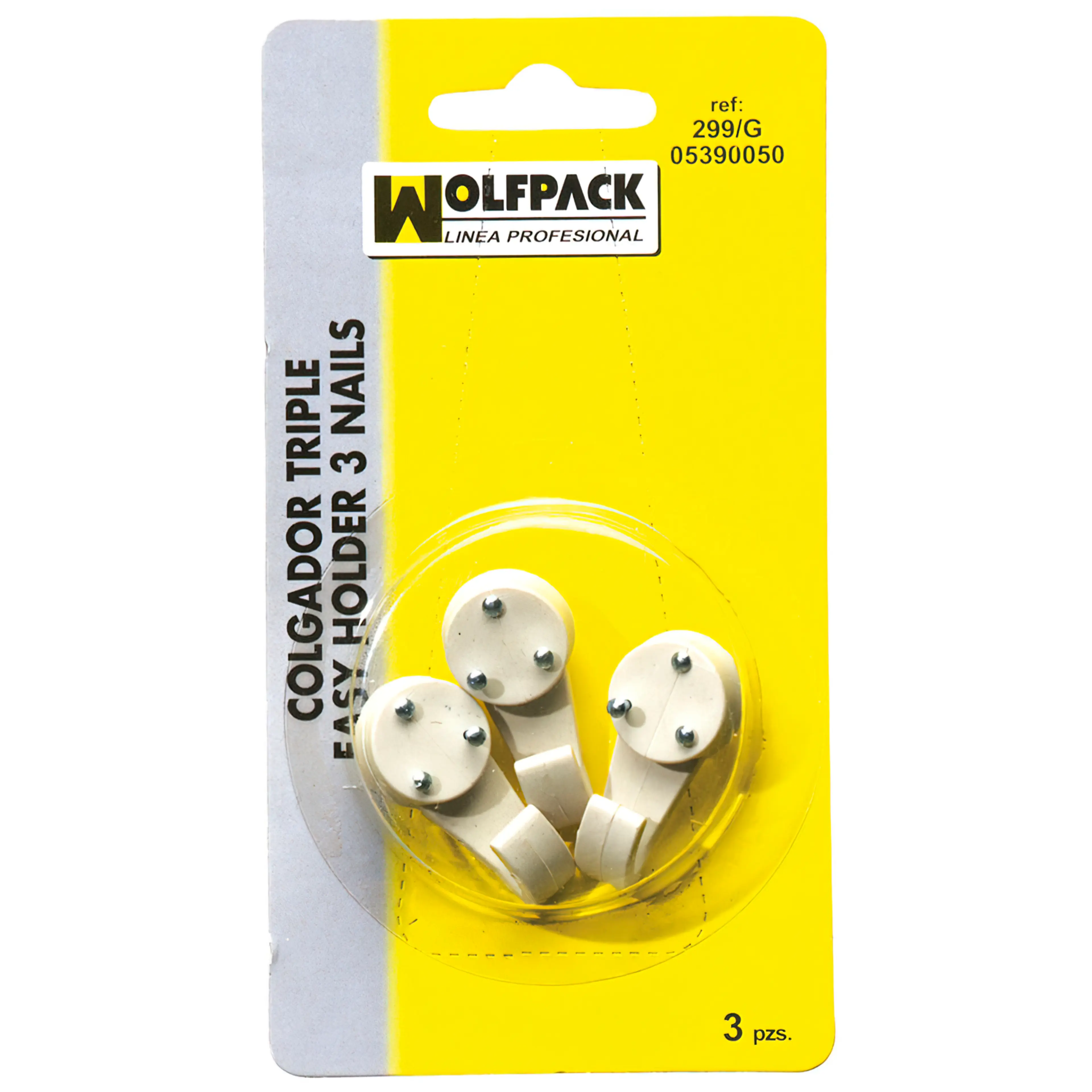 CUELGA CUADROS GANCHO GRANDE (BLIST