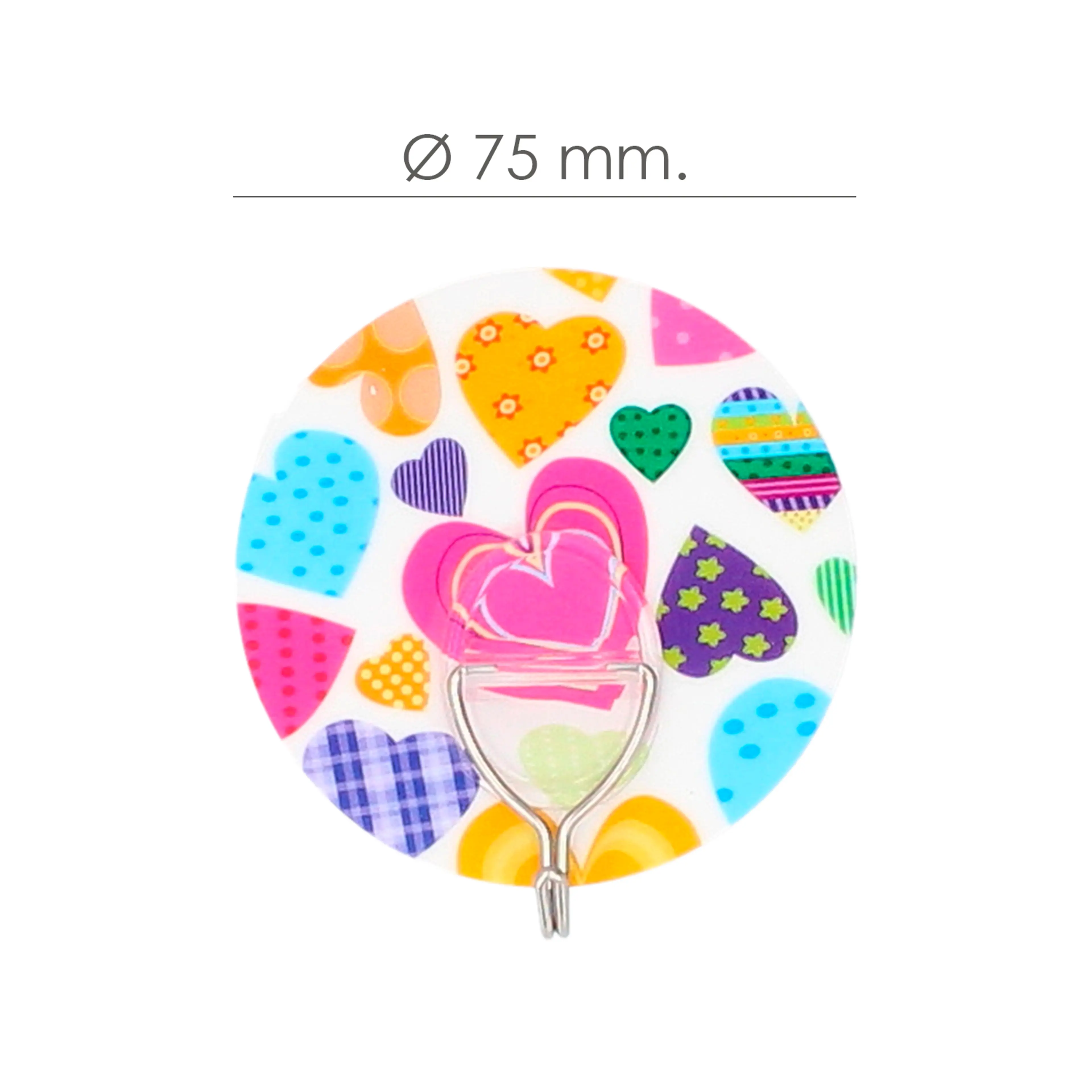 COLGADOR REUTILIZABLE ADHESIVO SIN 