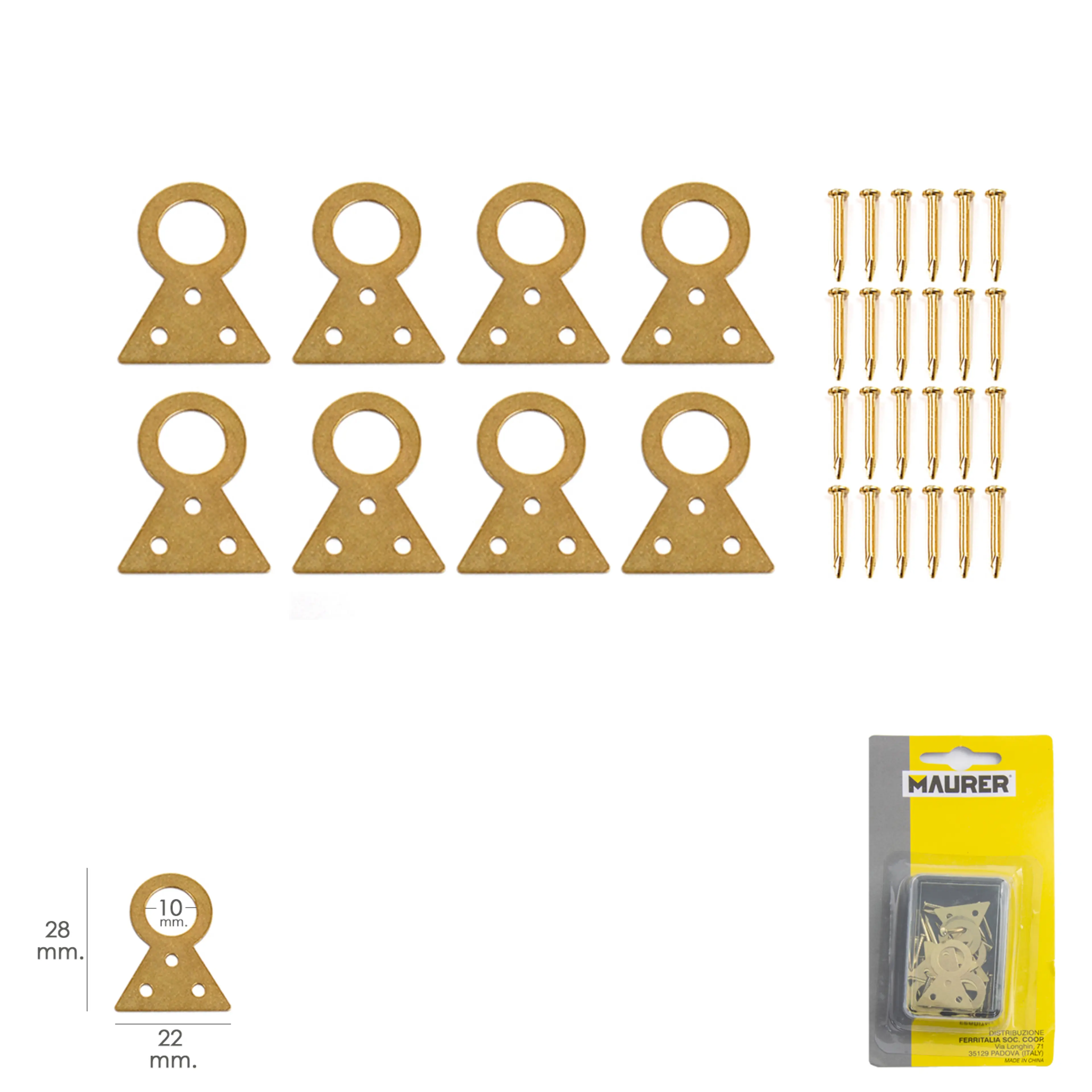 CUELGA CUADROS FIJO Nº1 (BLISTER 8 