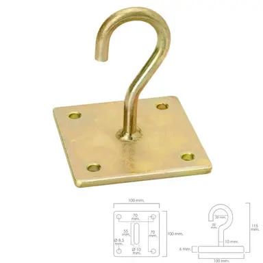 GANCHO WOLFPACK CON PLETINA MULTIUS